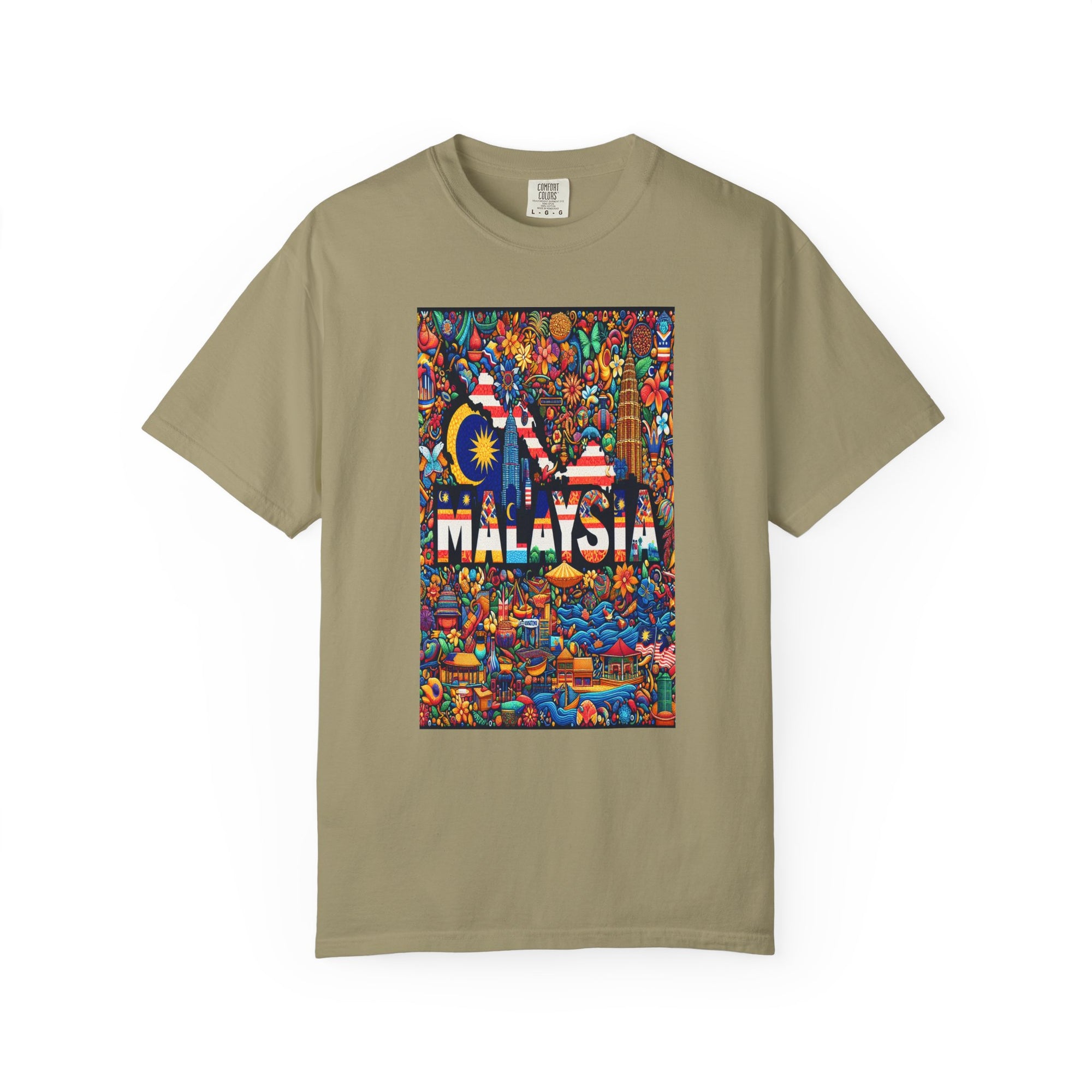 Unisex Malaysia Printed T-shirt