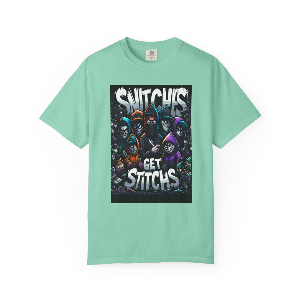 Unisex Snitches get Stitches Graphic Printed T-shirt