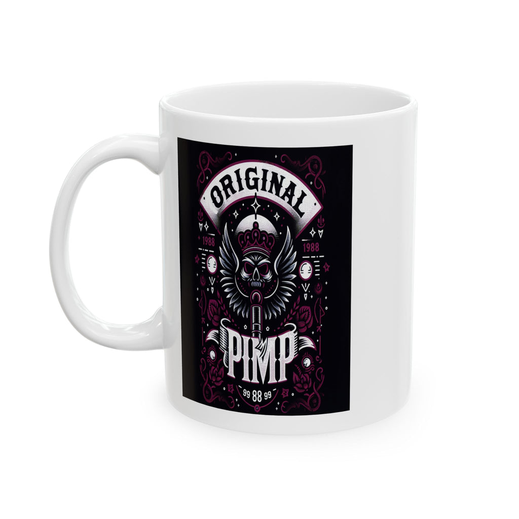 Original Pimp Ceramic Mug, (11oz)