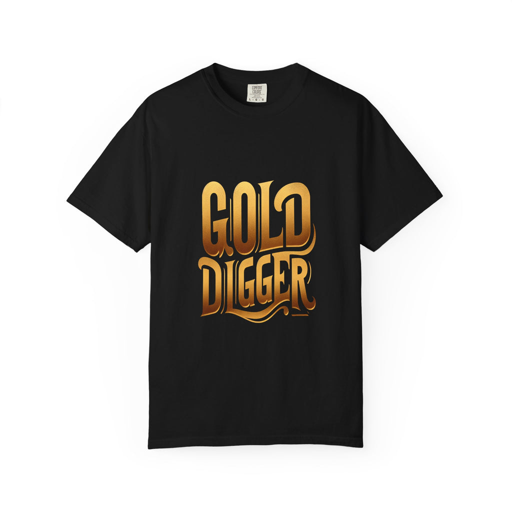 Unisex Garment-Dyed Gold Digger T-shirt