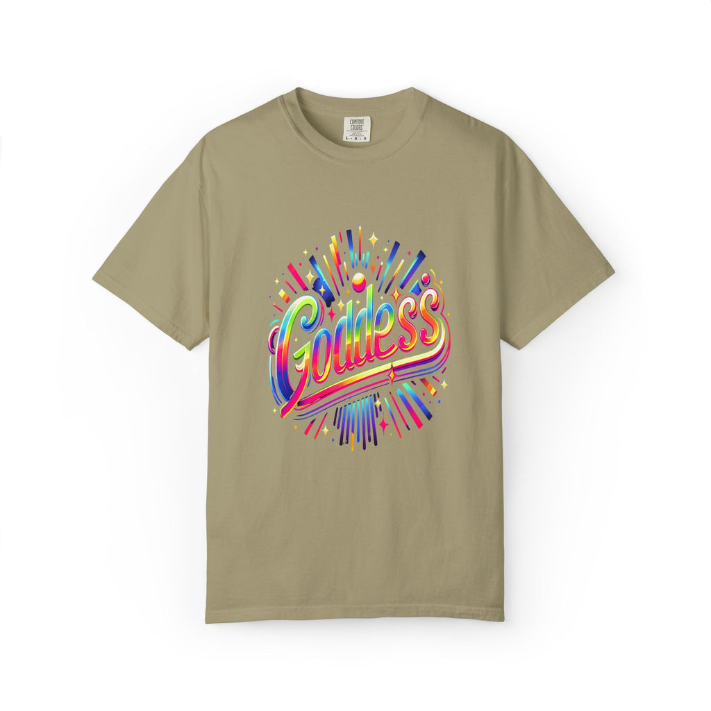 Unisex Garment-Dyed Goddess T-shirt