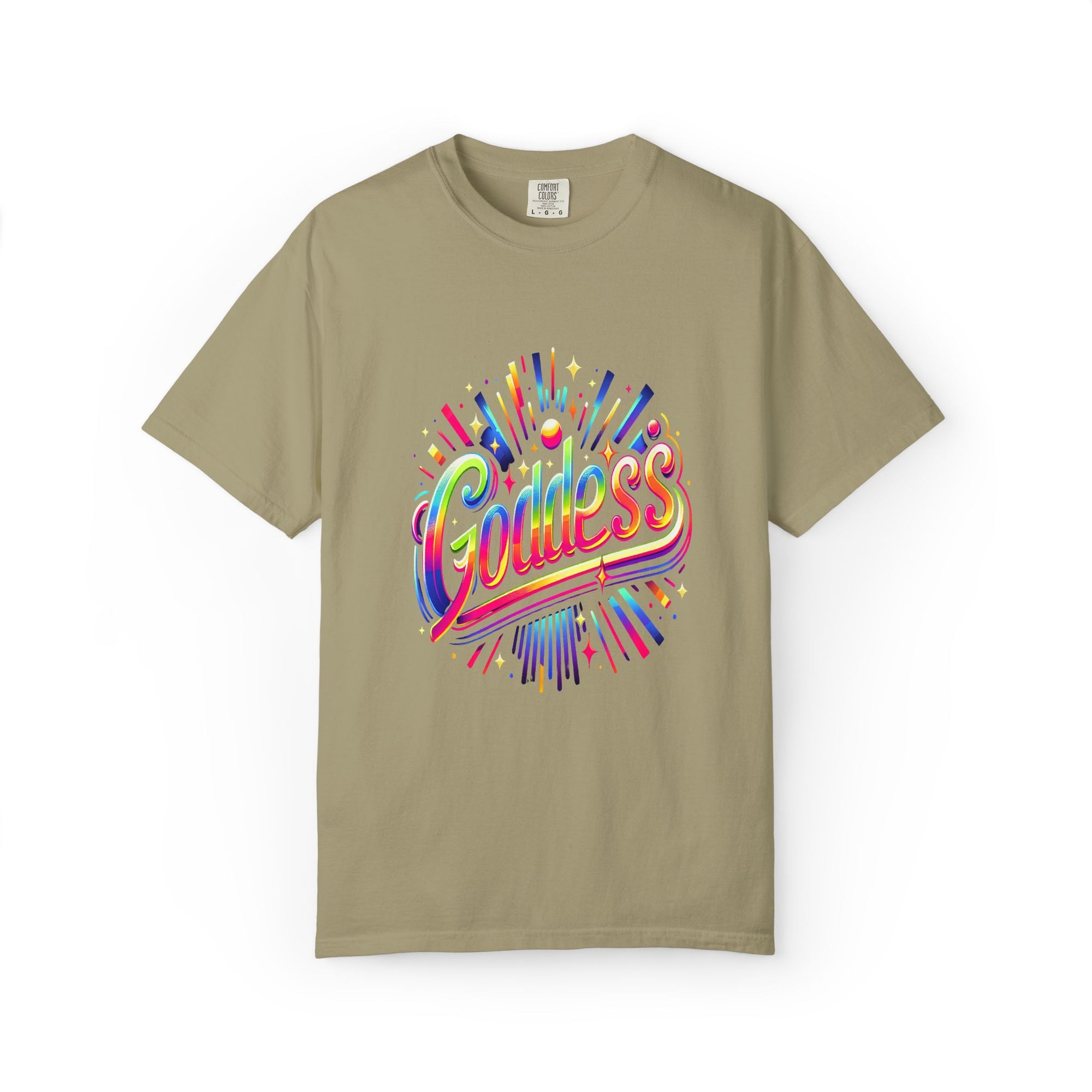Unisex Garment-Dyed Goddess T-shirt