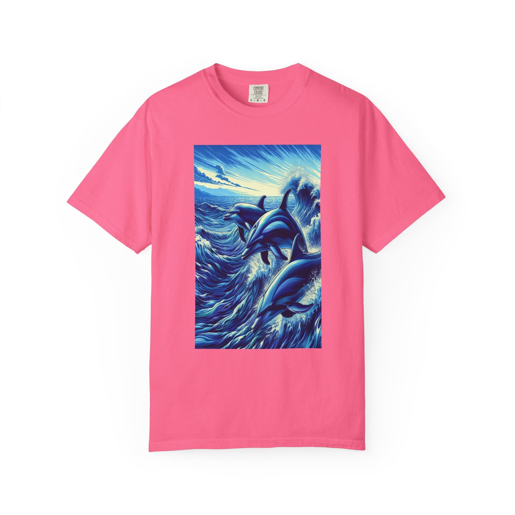 Unisex Dolphins Graphic Printed T-shirt