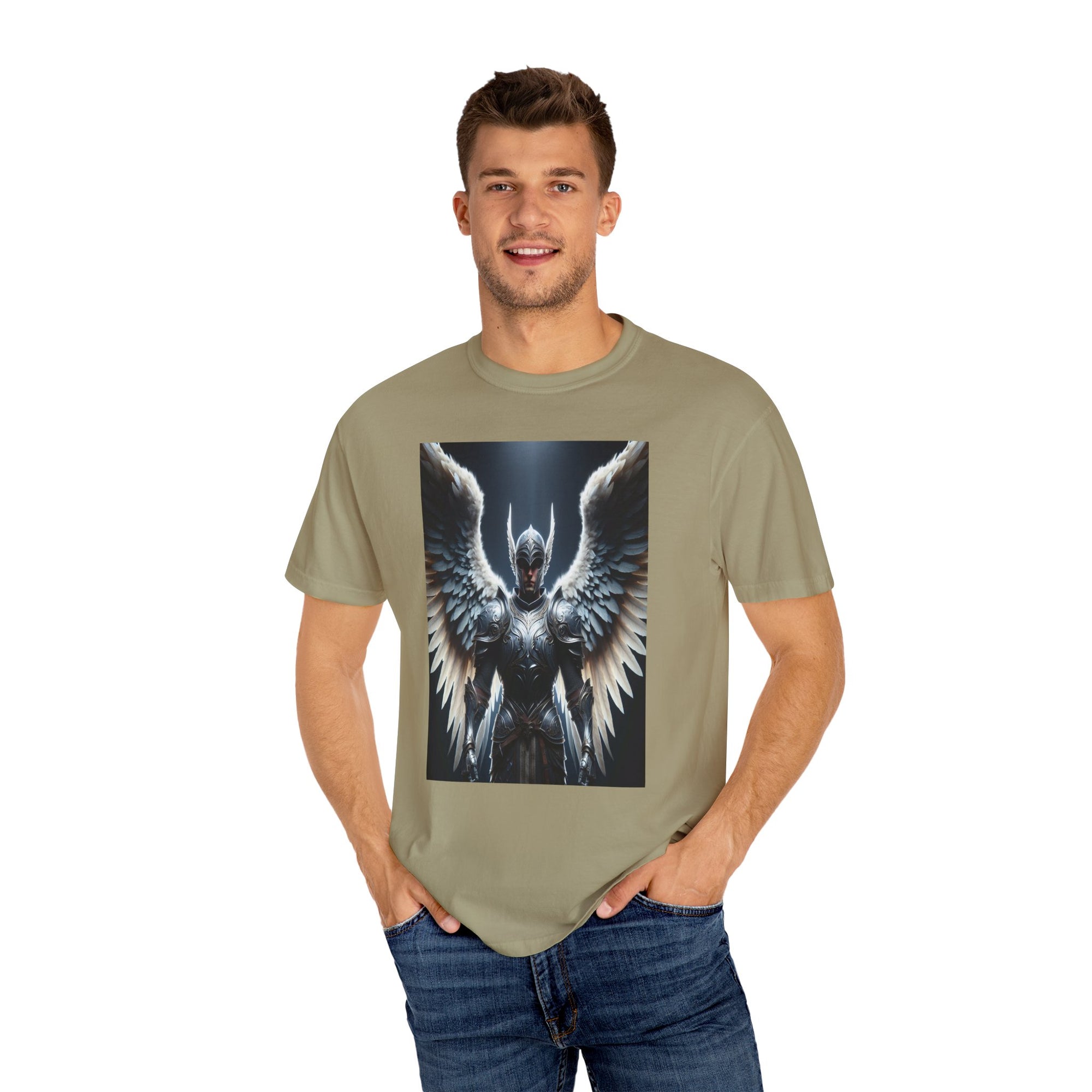 Unisex Warrior Angel Graphic Printed T-shirt