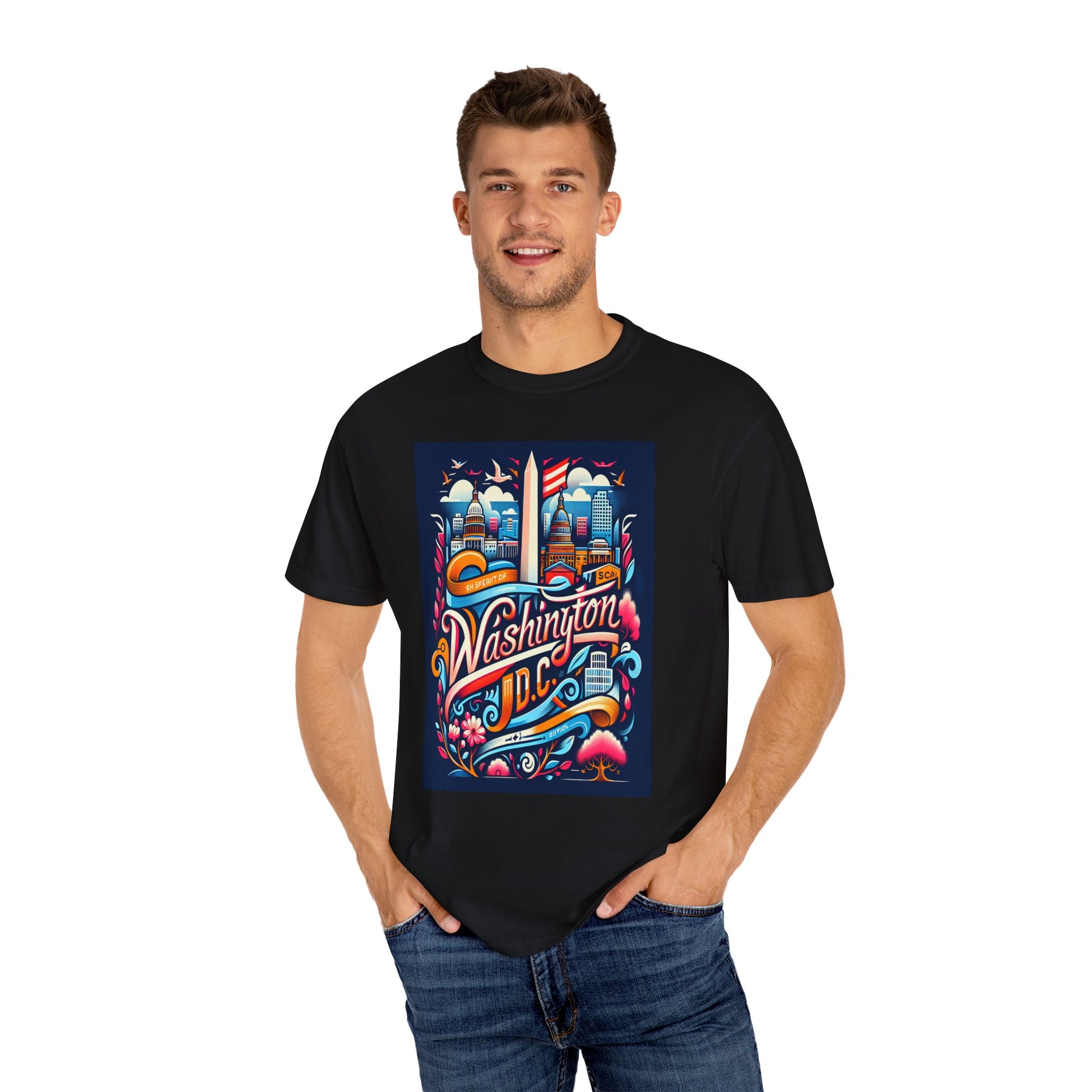 Unisex Washington Printed T-shirt