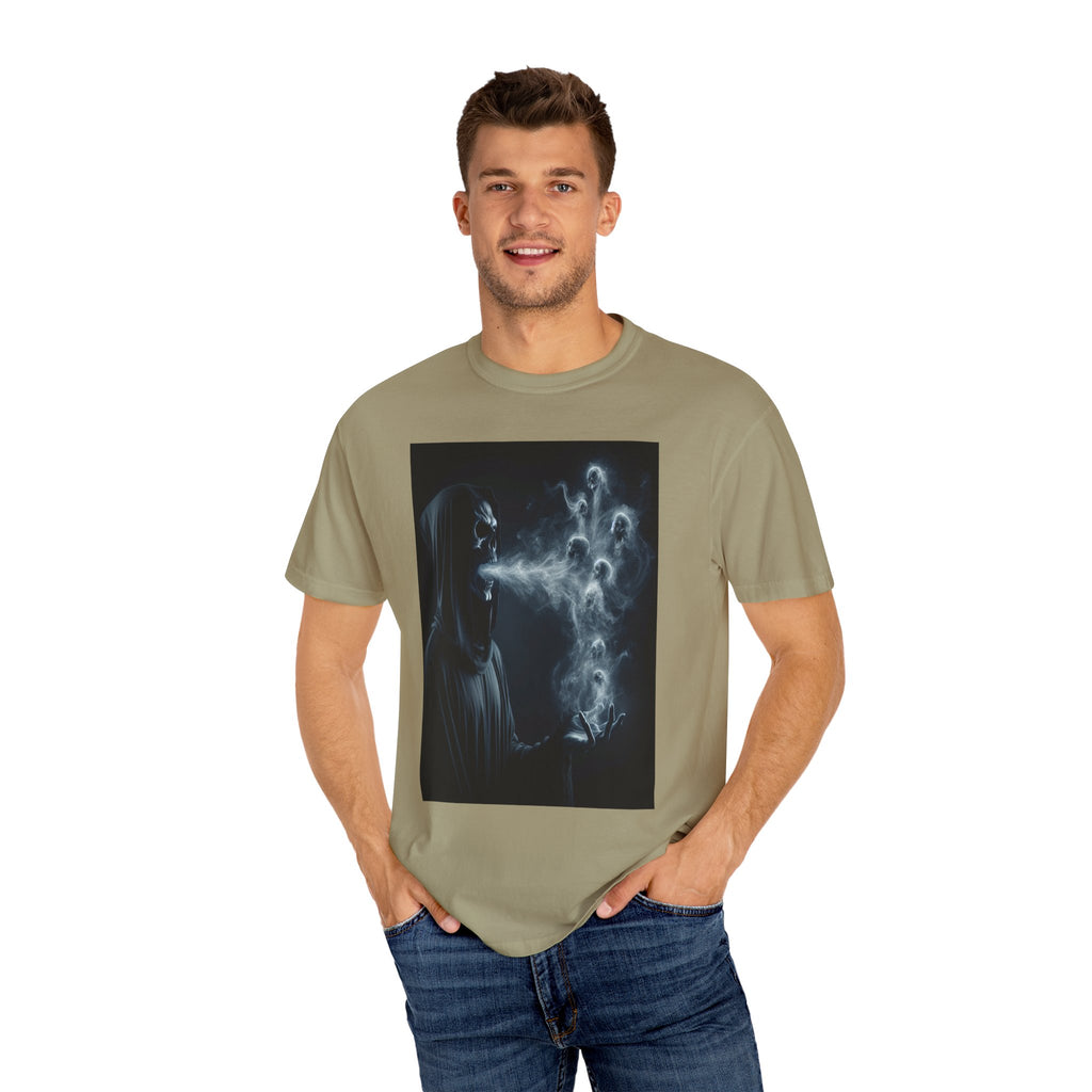 Unisex Grim Reaper Souls Graphic Printed T-shirt