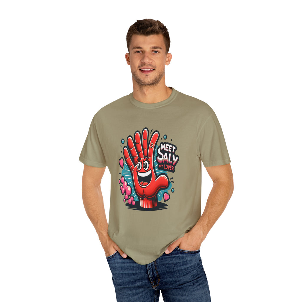 Unisex Funny Hand Graphic Printed T-shirt