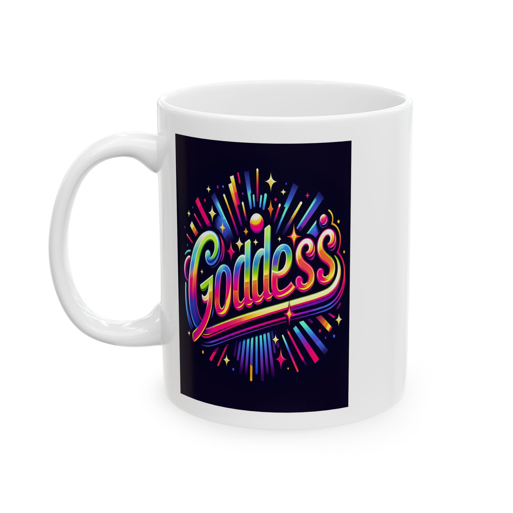 Goddess Ceramic Mug, (11oz)