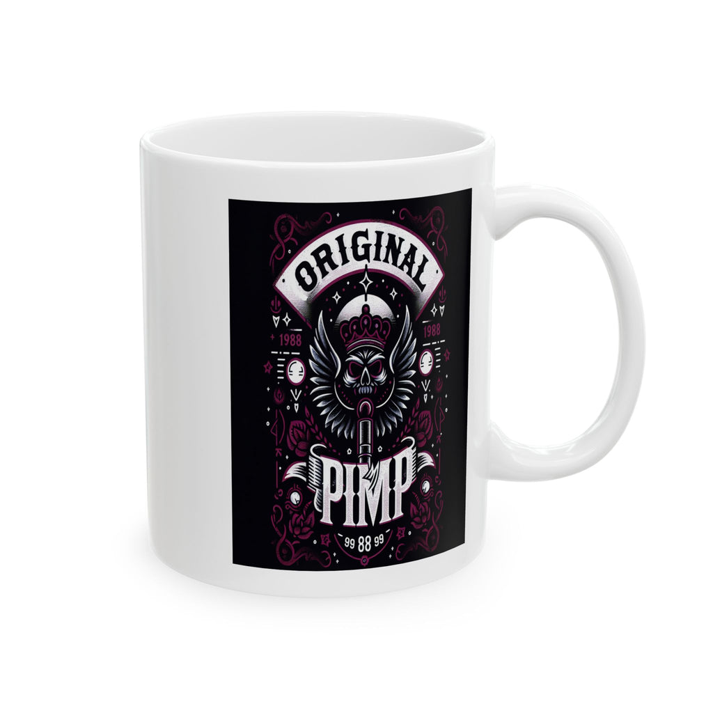 Original Pimp Ceramic Mug, (11oz)