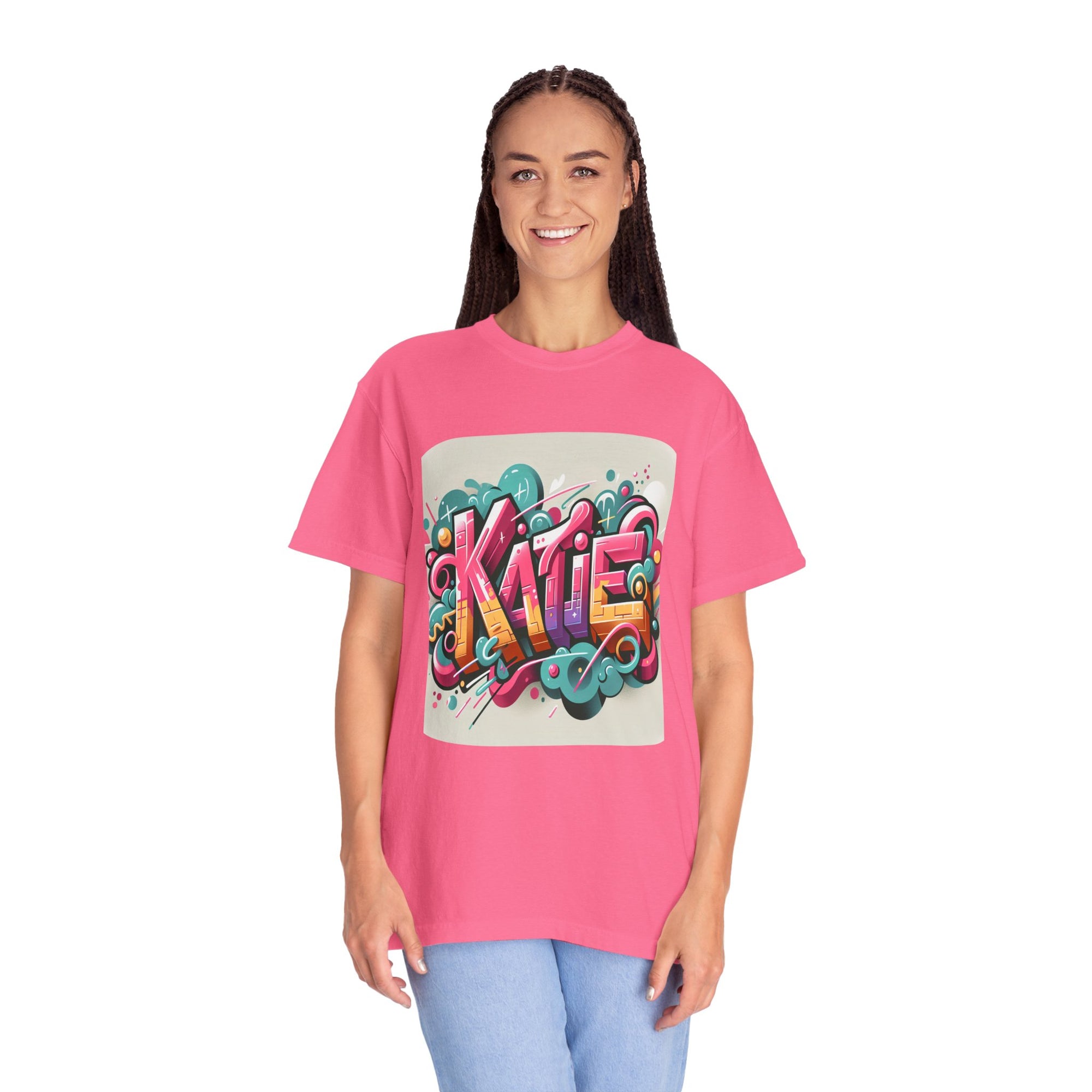 Unisex Katie Name Graphic Printed T-shirt