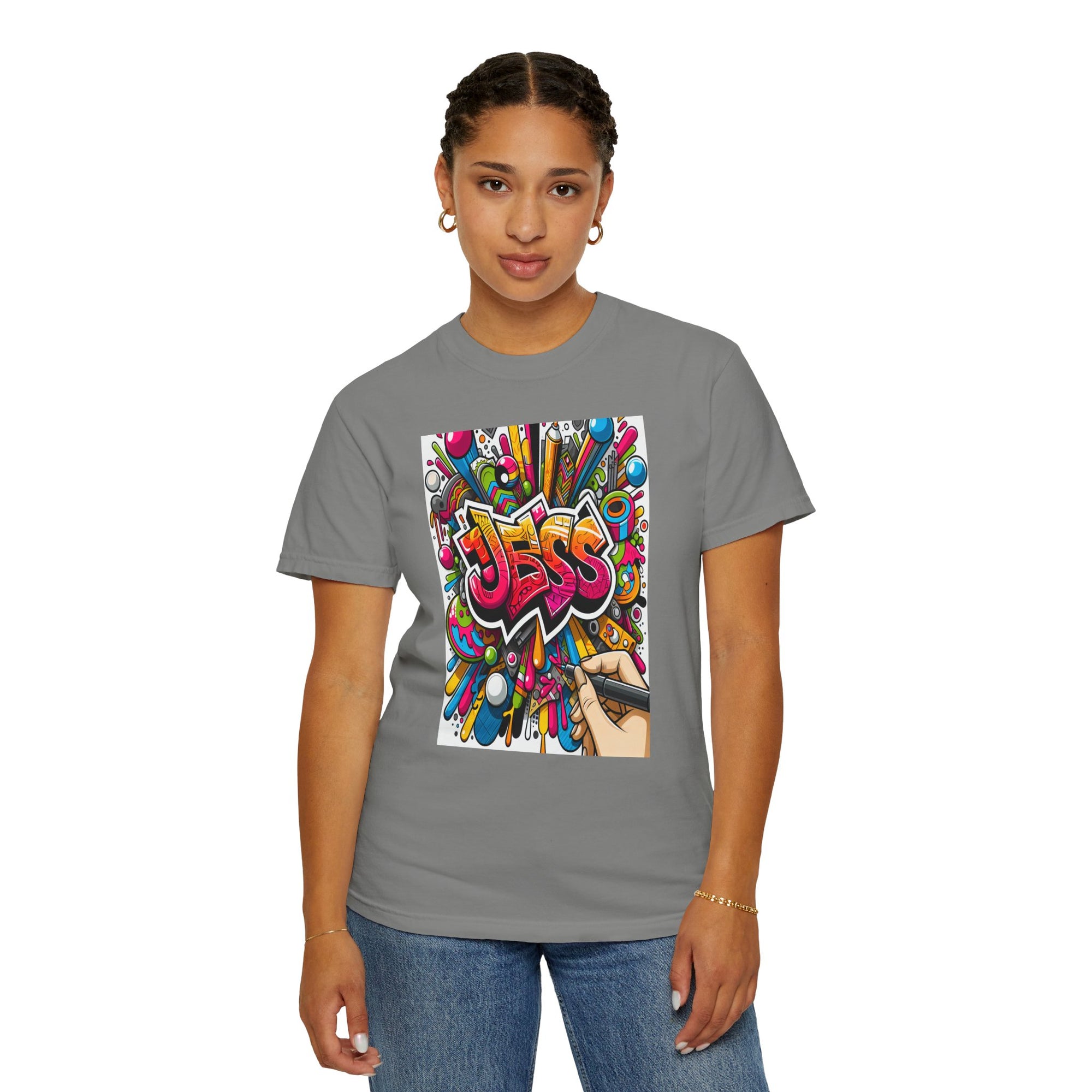 Unisex Name Jess Graphic Printed T-shirt
