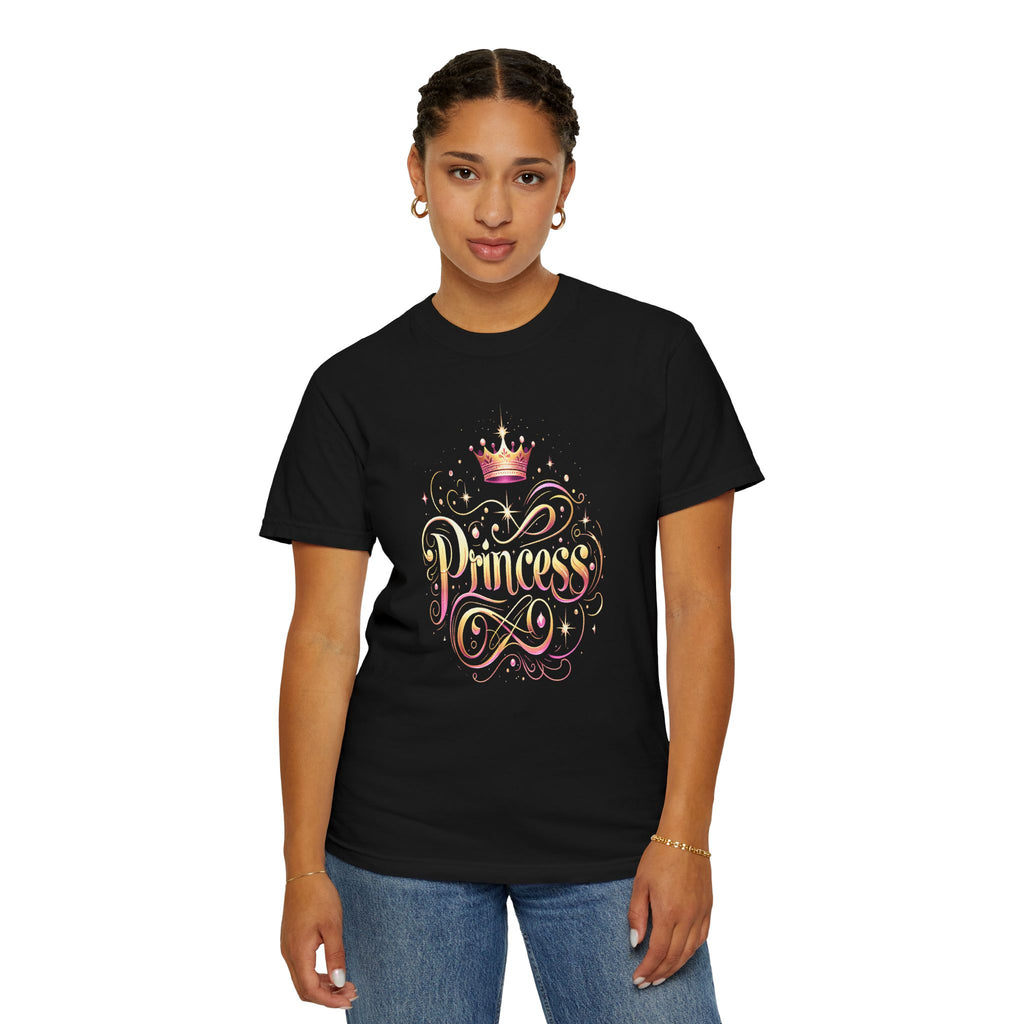 Unisex Garment-Dyed Princess T-shirt