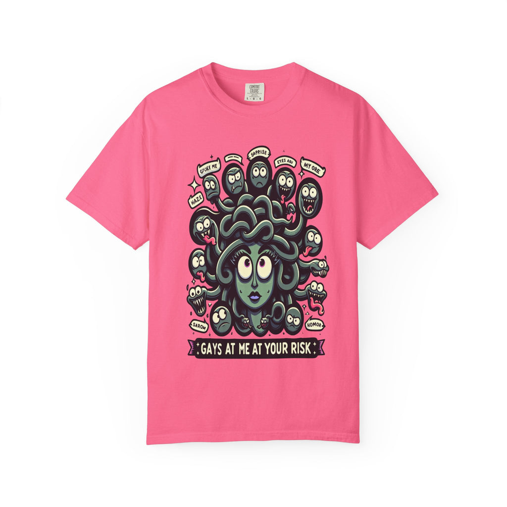 Unisex Medusa Graphic Printed T-shirt