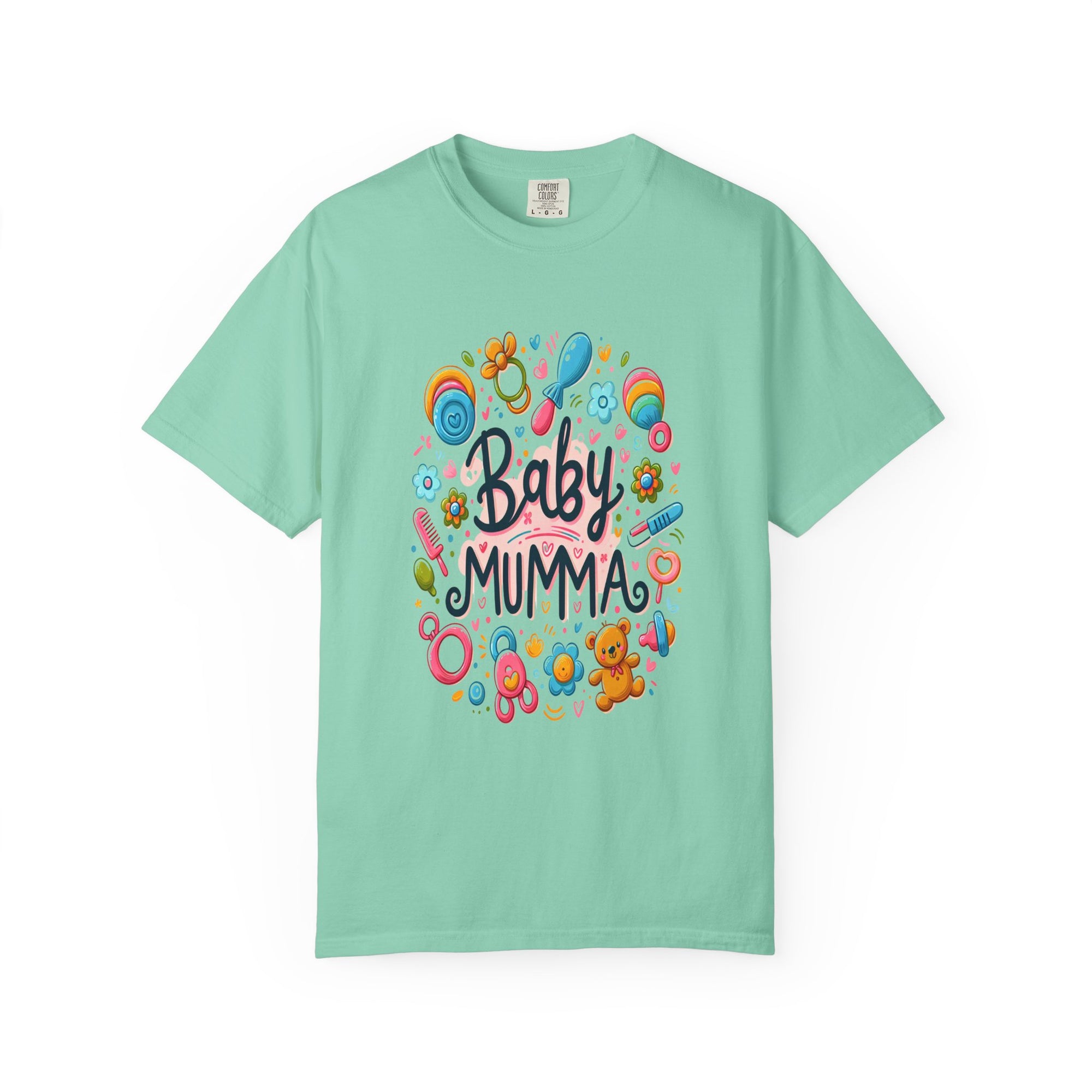 Unisex Garment-Dyed Baby Mumma T-shirt
