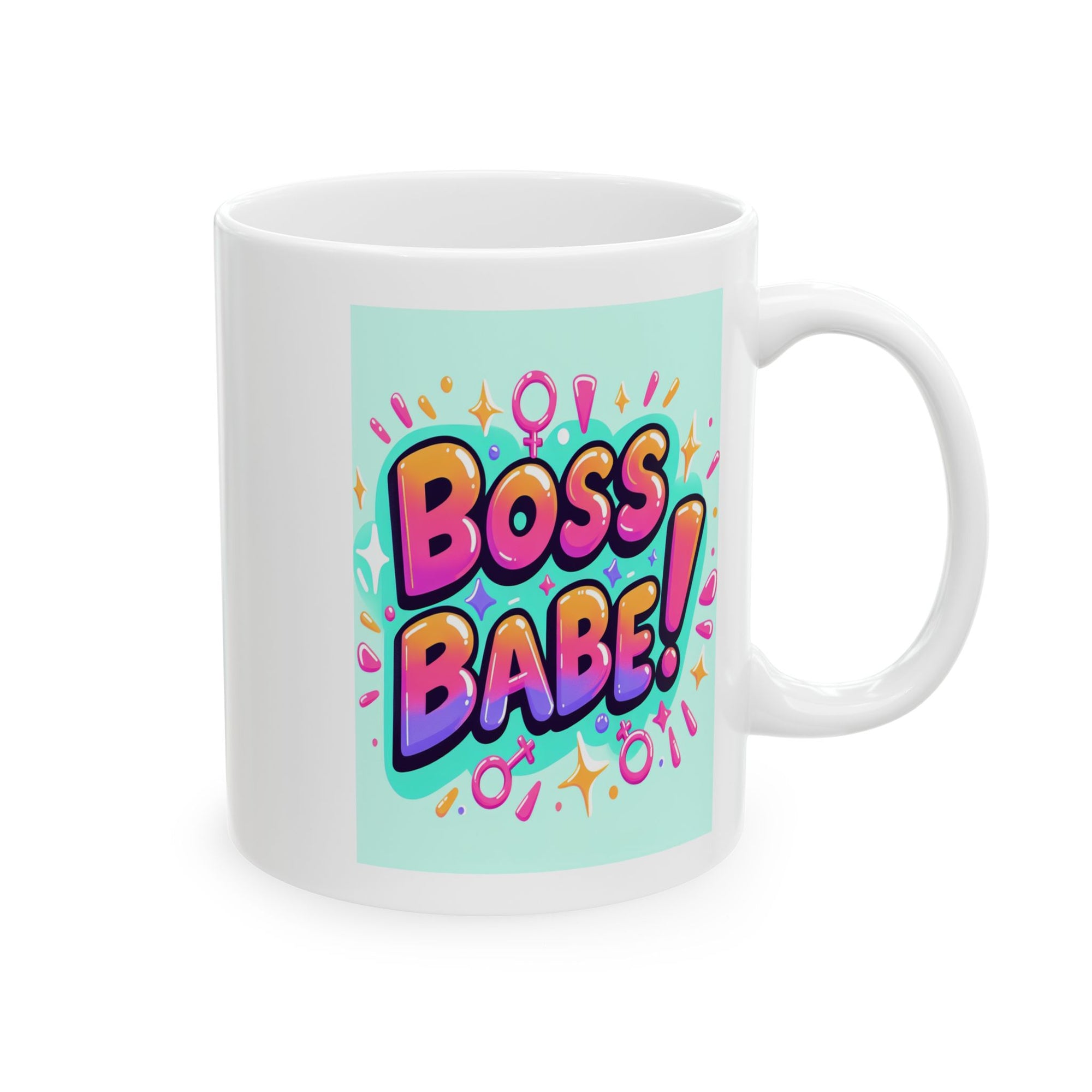 Boss Babe Ceramic Mug, (11oz)