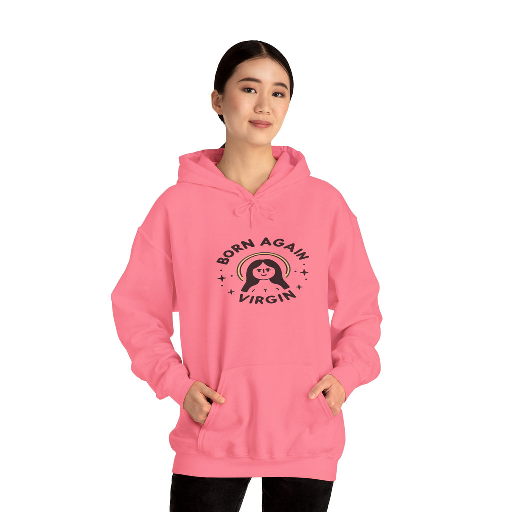 Unisex Heavy Blend™ Born Again Virgin Hoodie