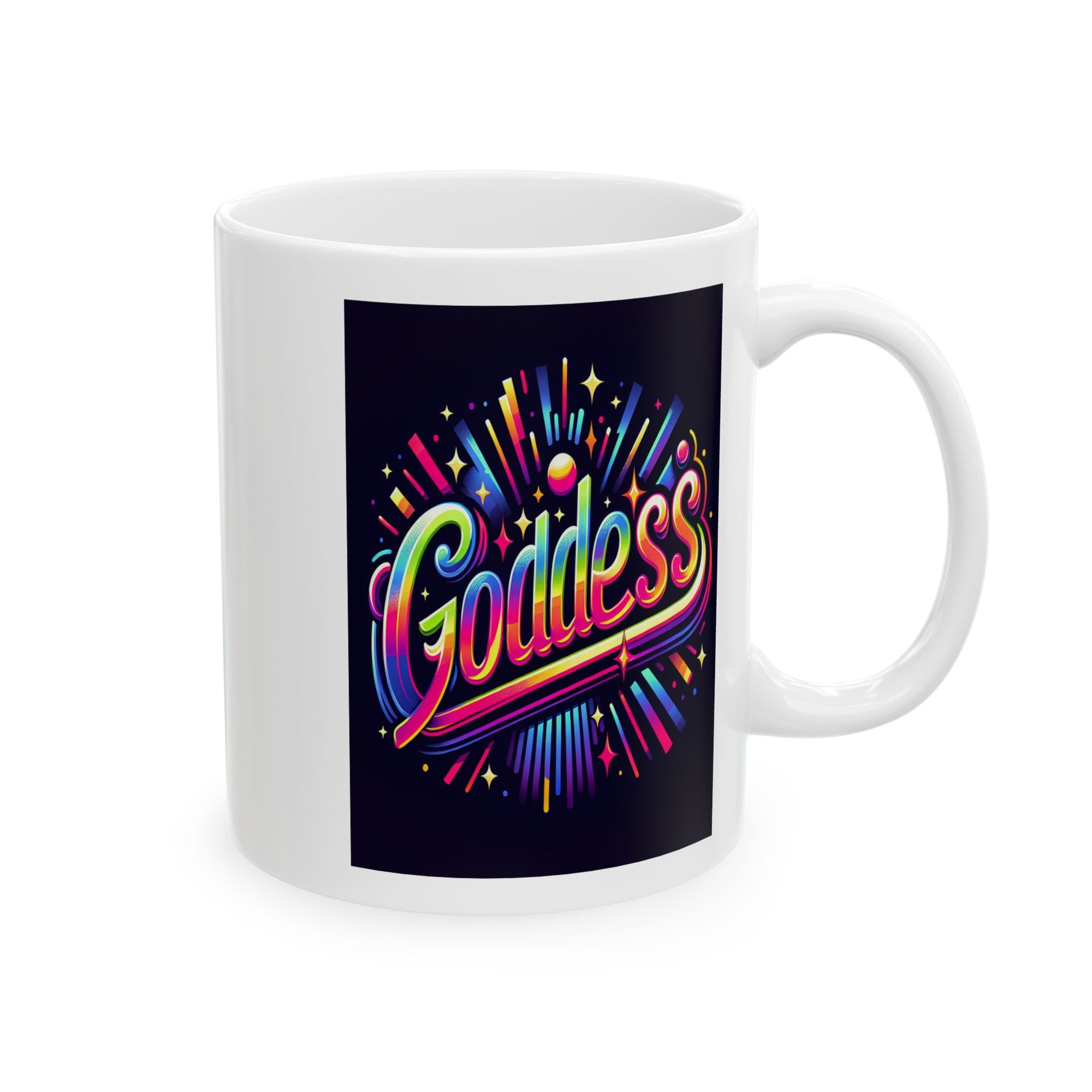 Goddess Ceramic Mug, (11oz)