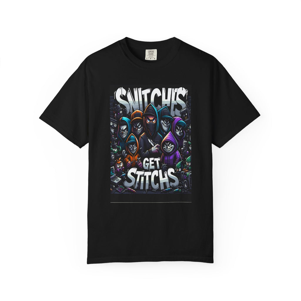 Unisex Snitches get Stitches Graphic Printed T-shirt