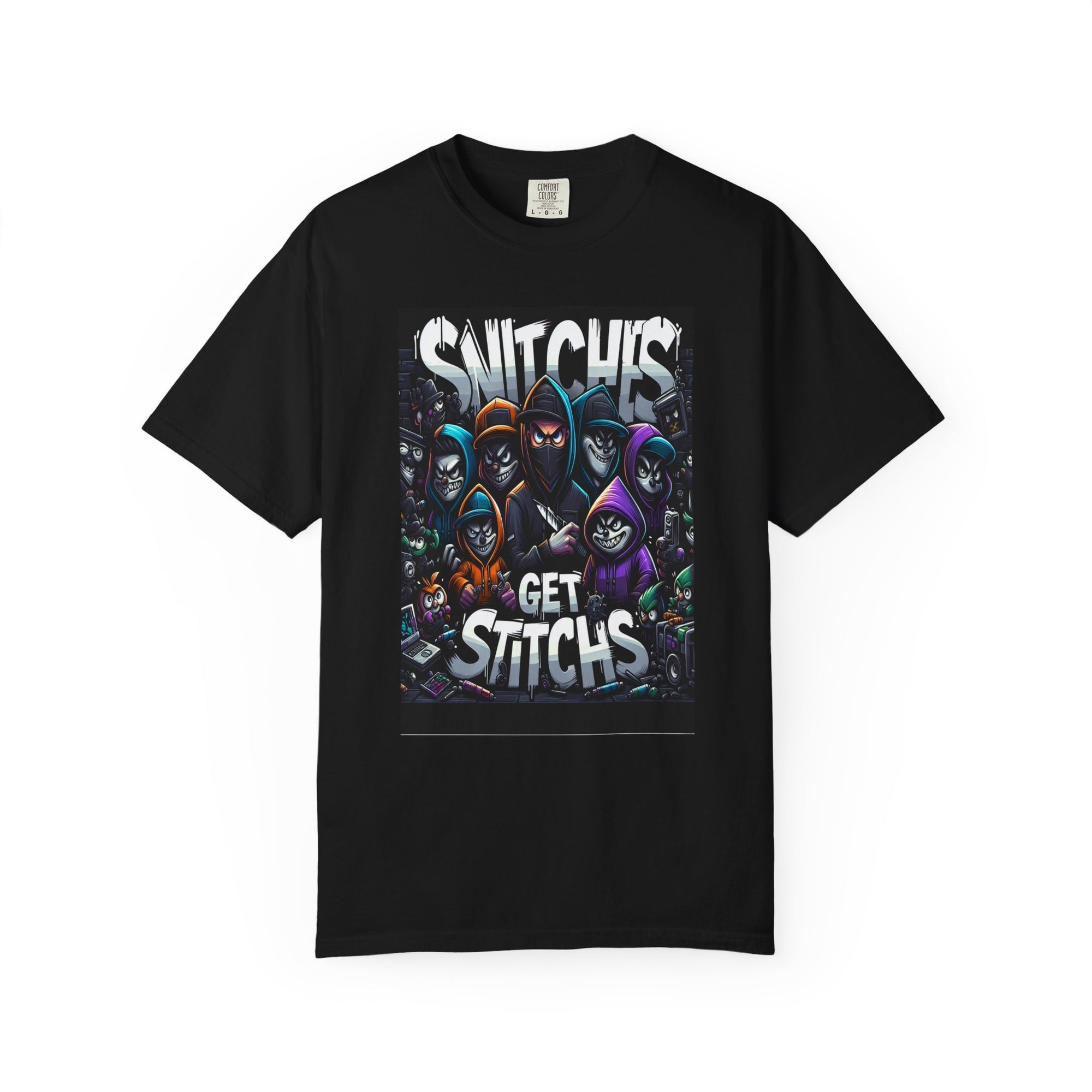 Unisex Snitches get Stitches Graphic Printed T-shirt