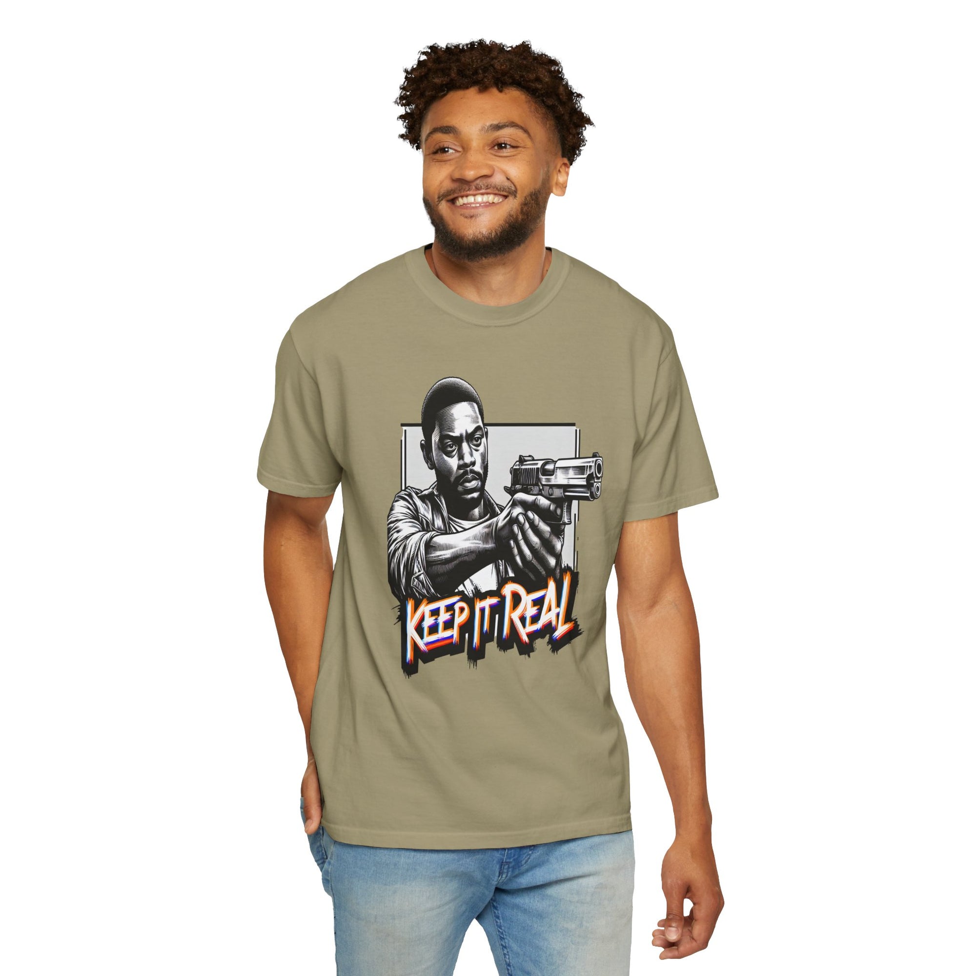 Unisex Keep it Real Graphic Printed T-shirt
