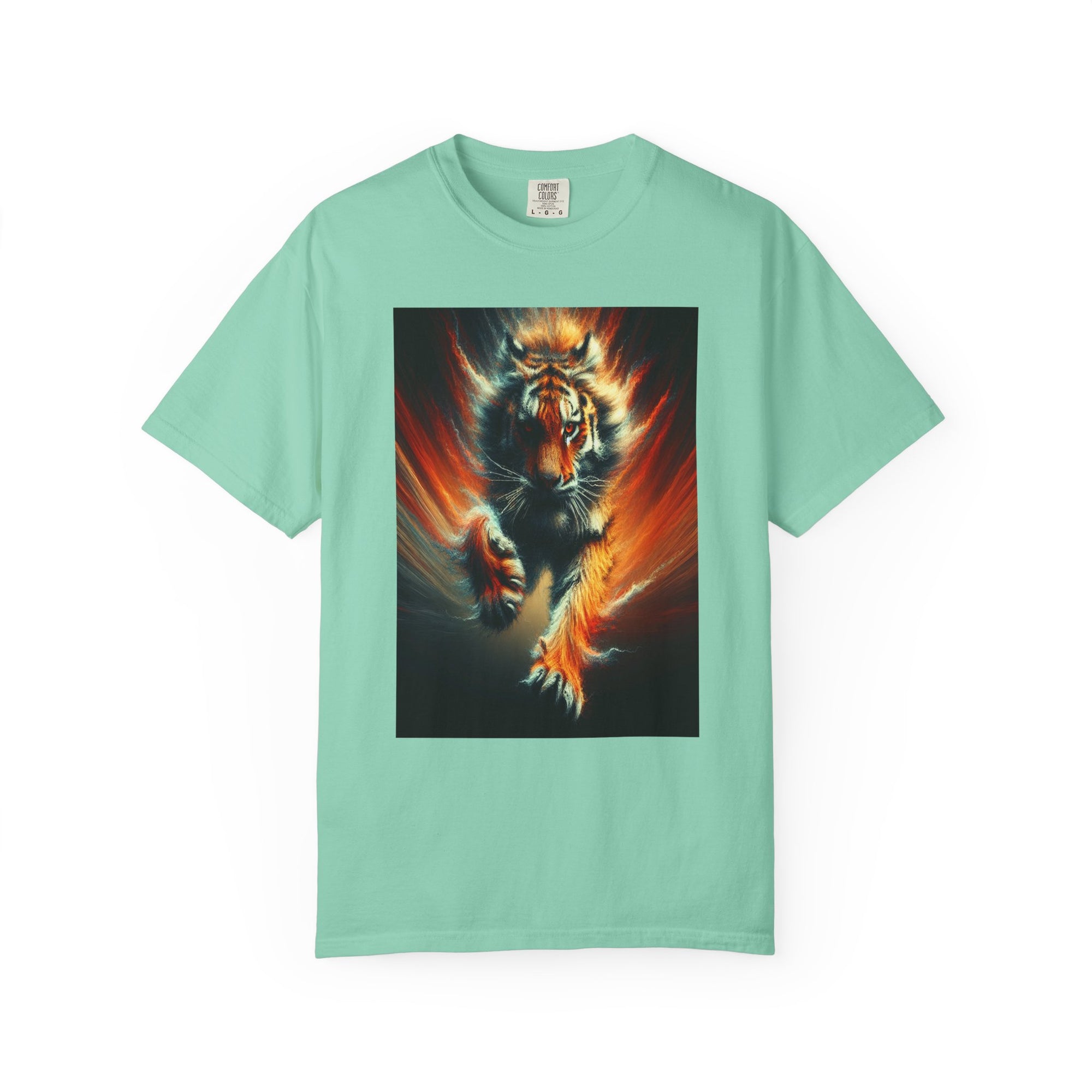 Unisex Tiger Graphic Printed T-shirt