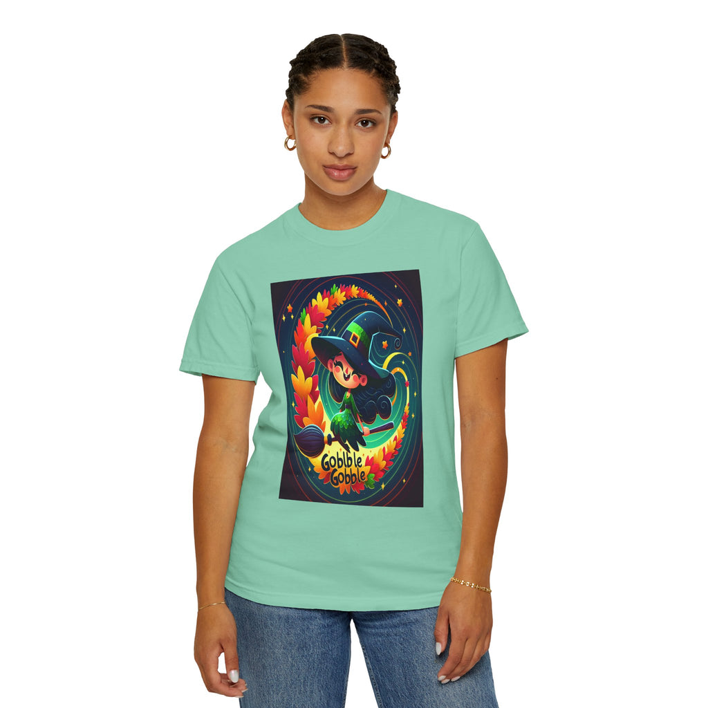 Unisex Witch Graphic Printed T-shirt