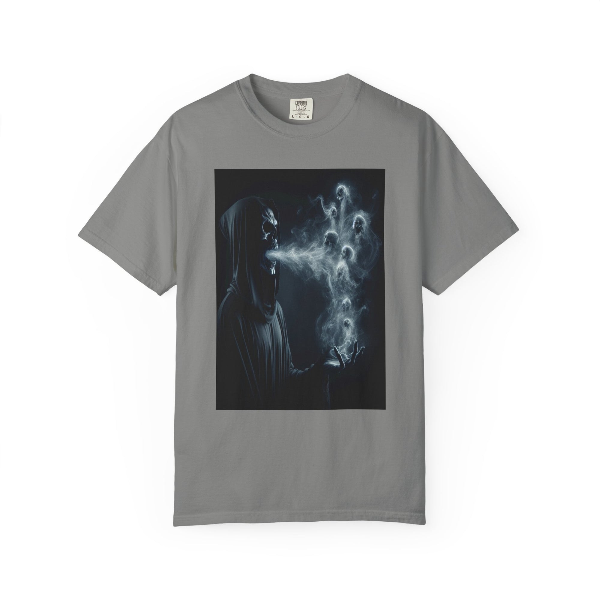 Unisex Grim Reaper Souls Graphic Printed T-shirt