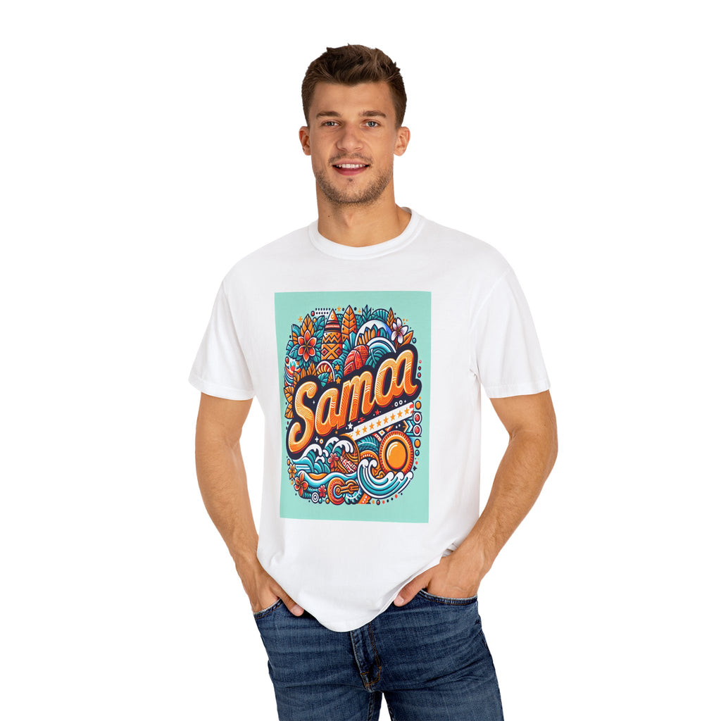 Unisex Samoa Printed T-shirt