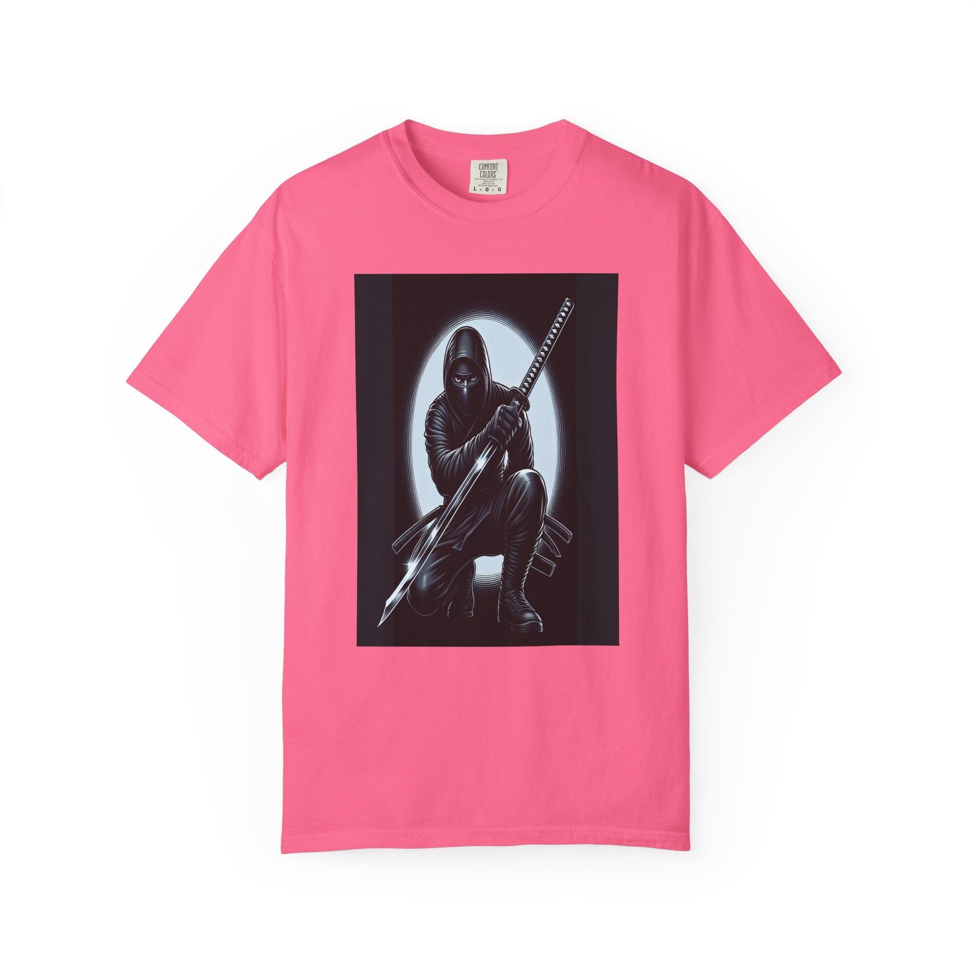 Unisex Ninja Graphic Printed T-shirt