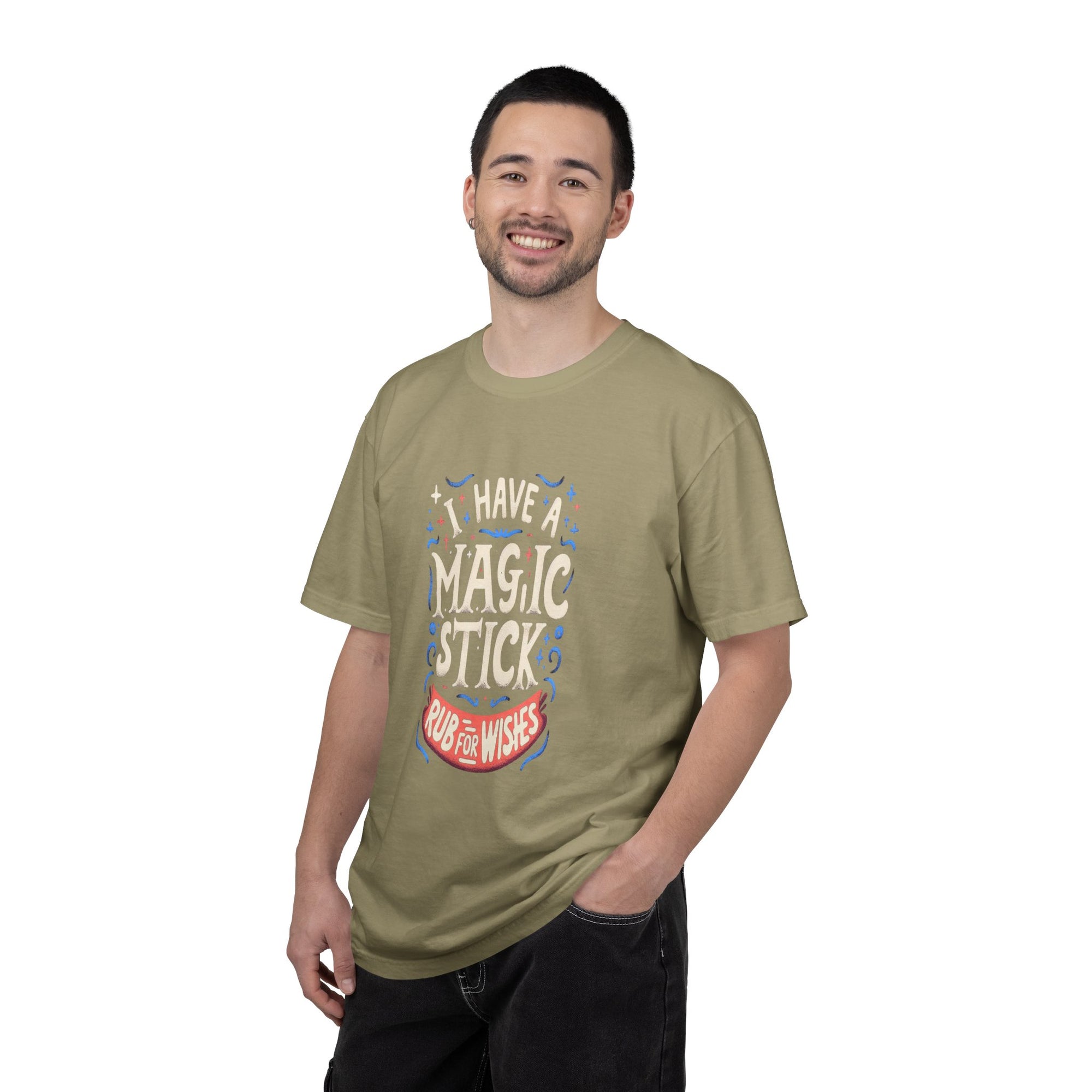 Unisex Garment-Dyed Magic Stick T-shirt