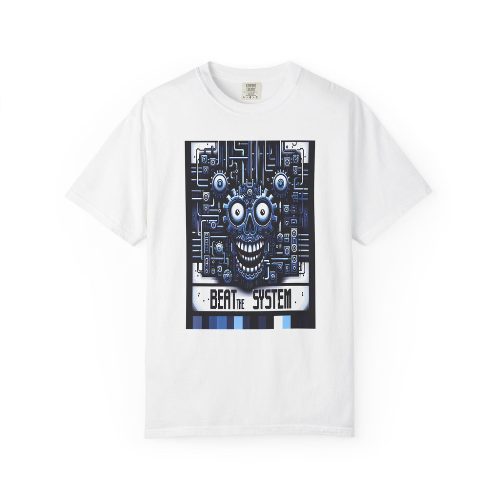 Unisex Beat the System Graphic Printed T-shirt