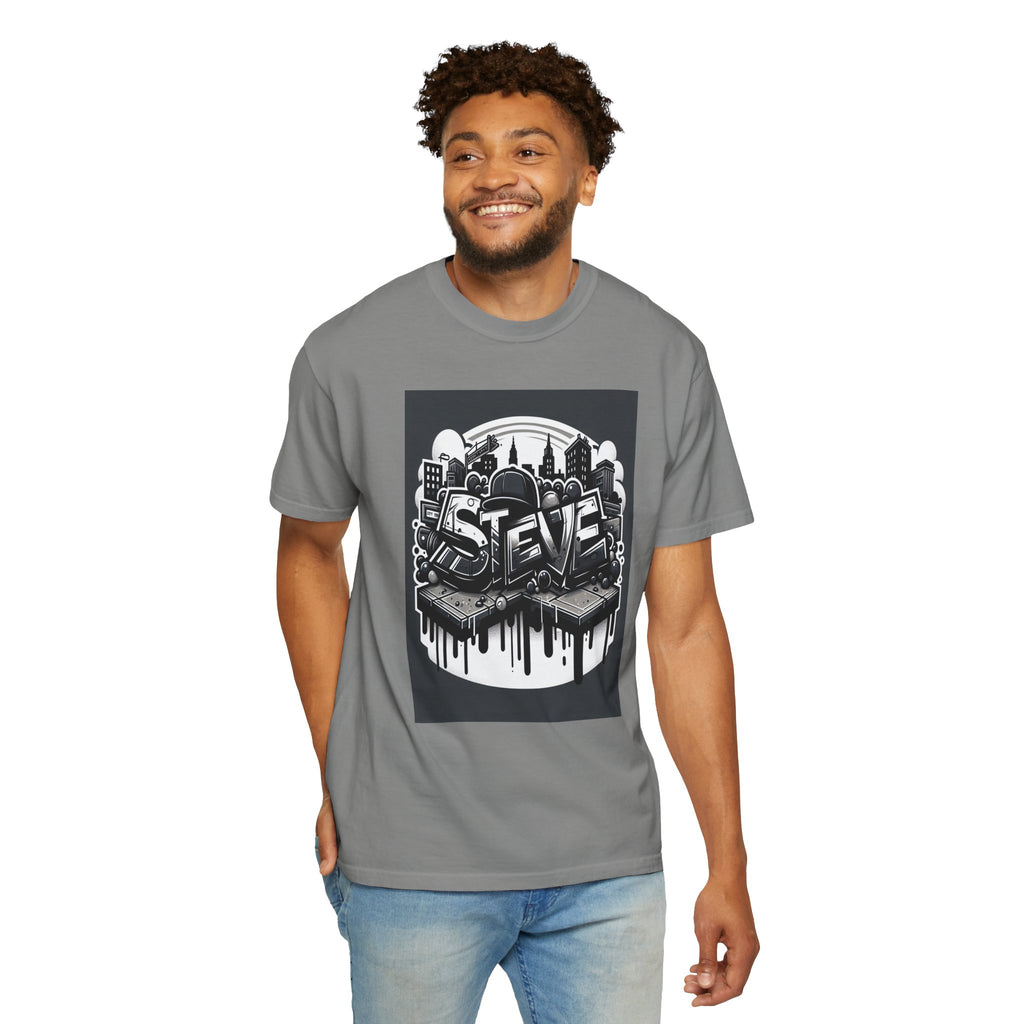 Unisex Name Steve Graphic Printed T-shirt