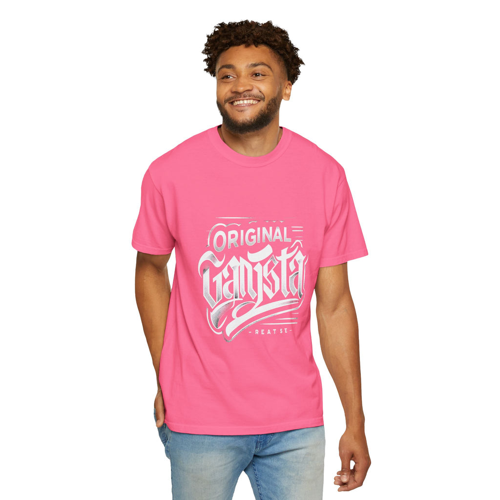 Unisex Garment-Dyed Original Gangsta T-shirt