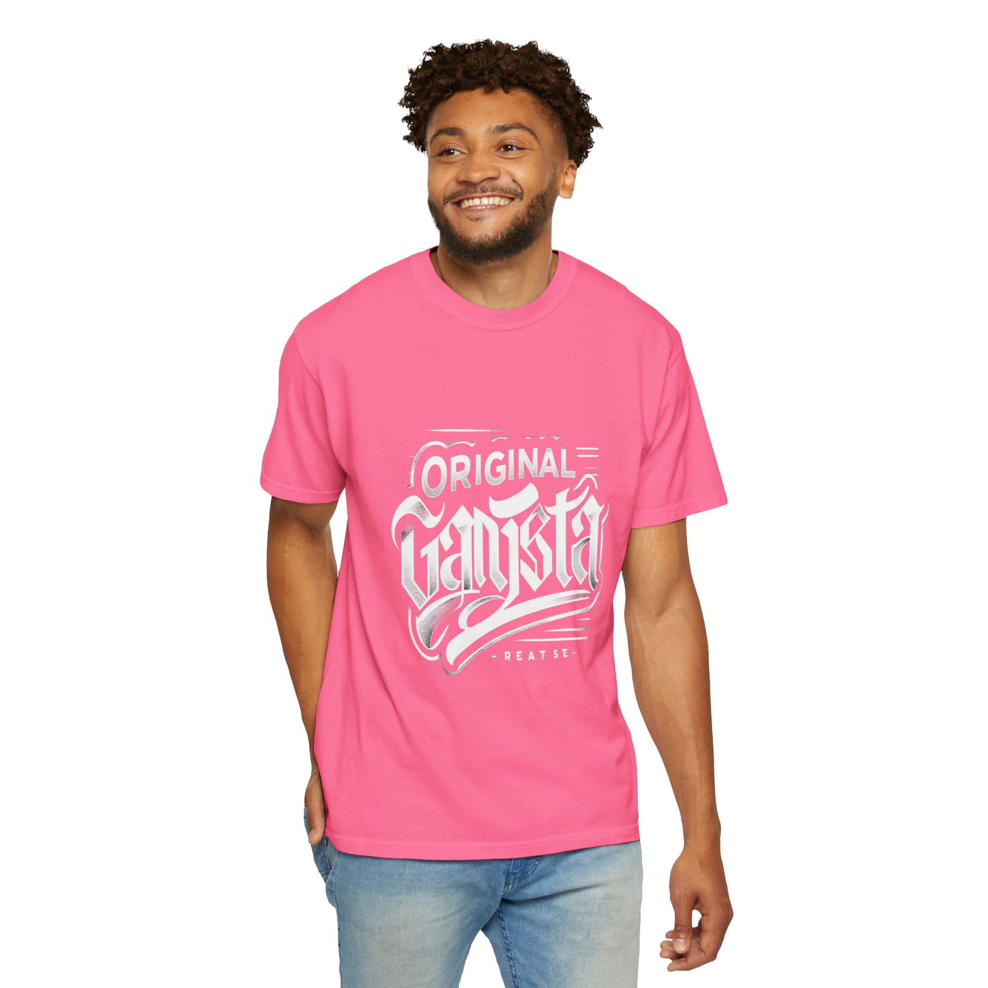 Unisex Garment-Dyed Original Gangsta T-shirt