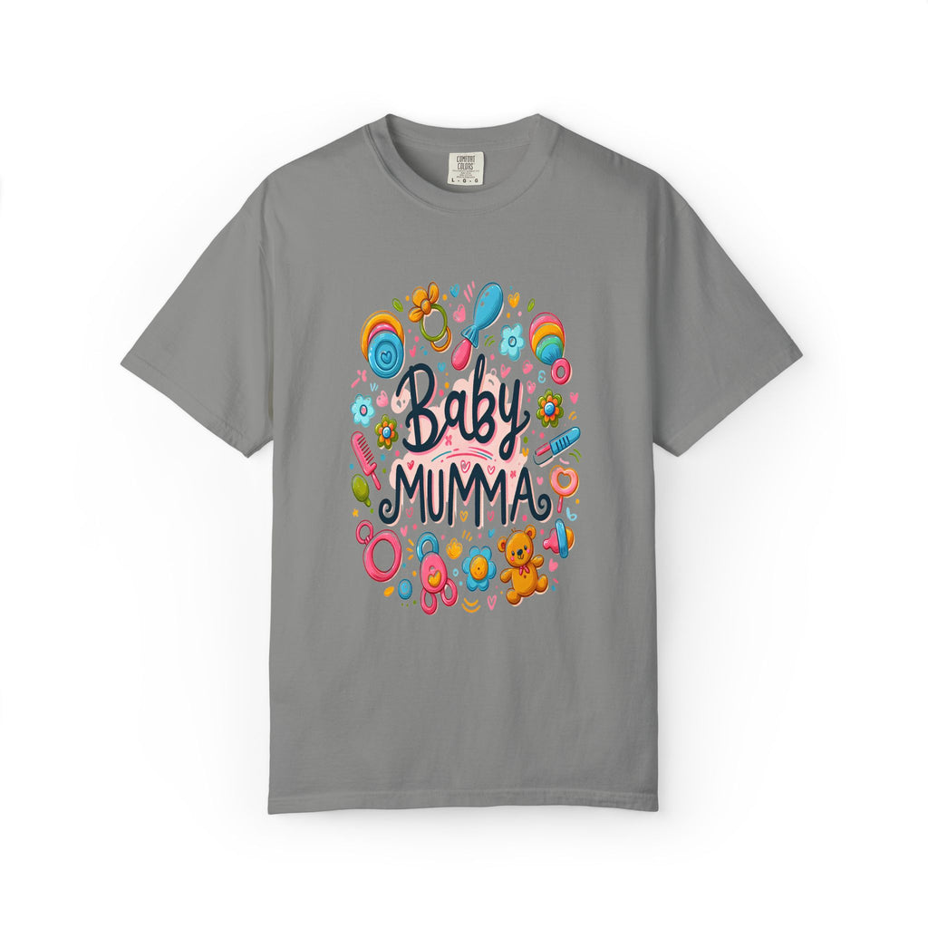 Unisex Garment-Dyed Baby Mumma T-shirt