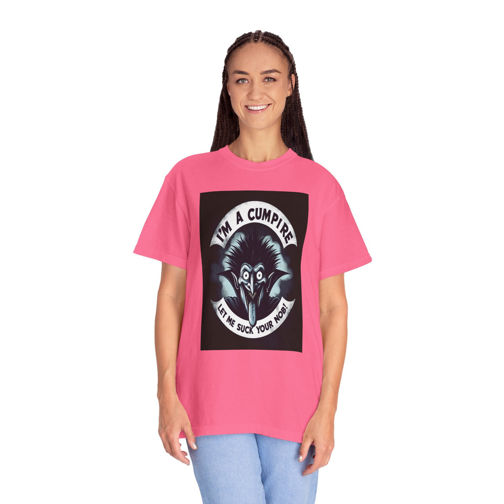 Unisex Rude Vampire Graphic Printed T-shirt