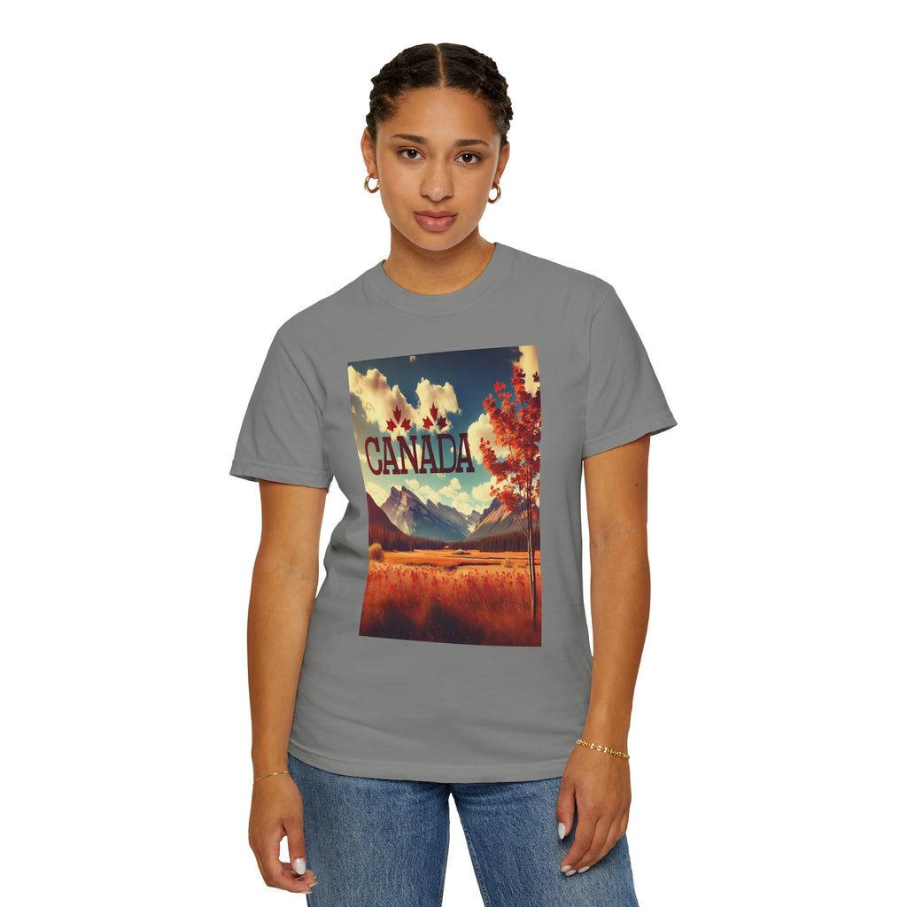 Unisex Canada Printed T-shirt