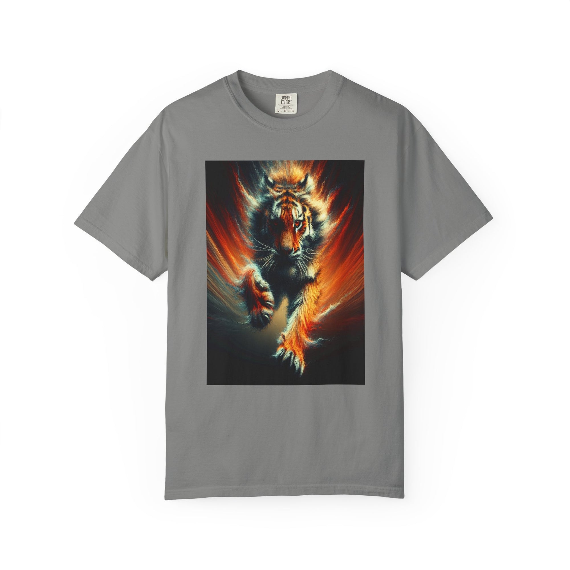 Unisex Tiger Graphic Printed T-shirt