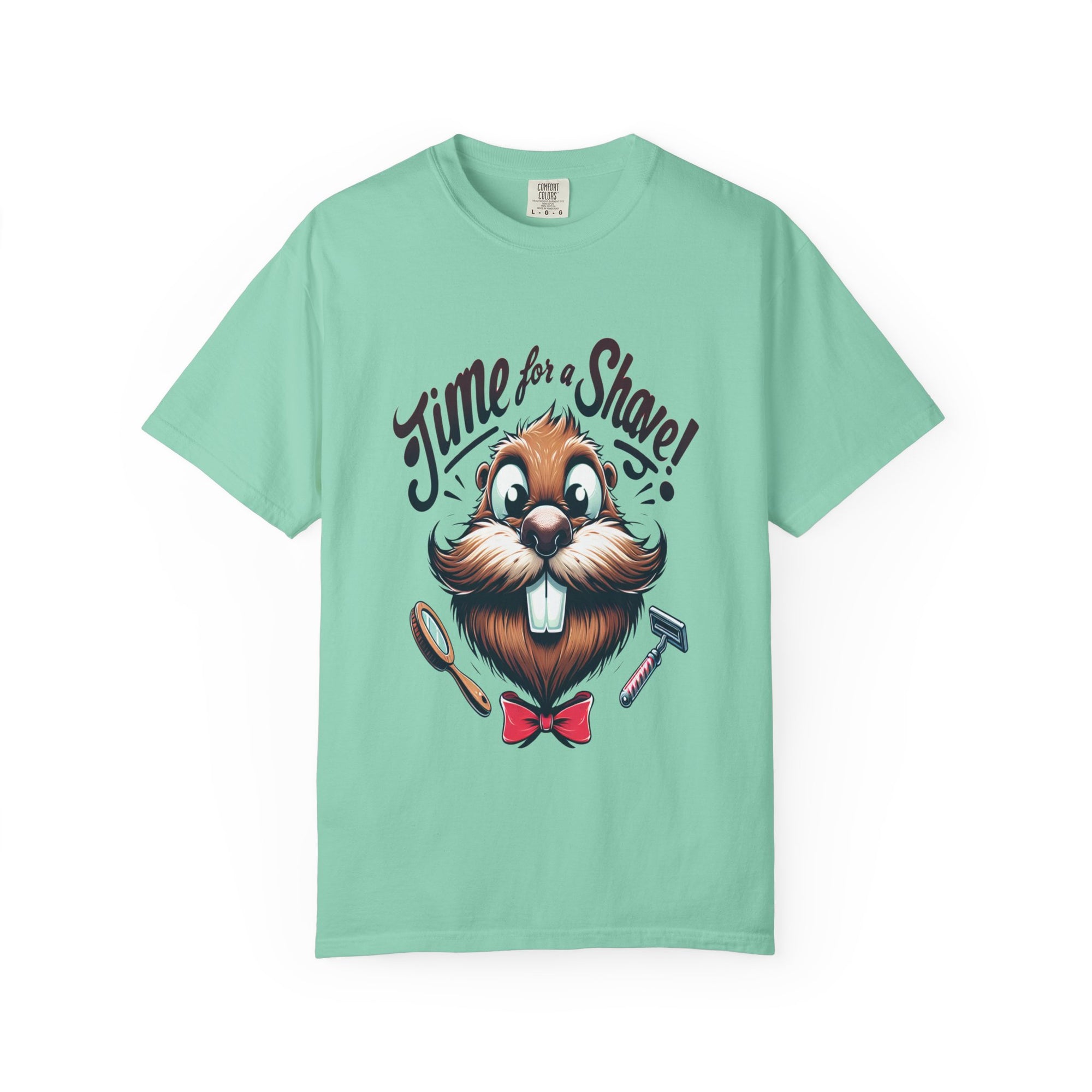 Unisex Time for a Shave Graphic Printed T-shirt