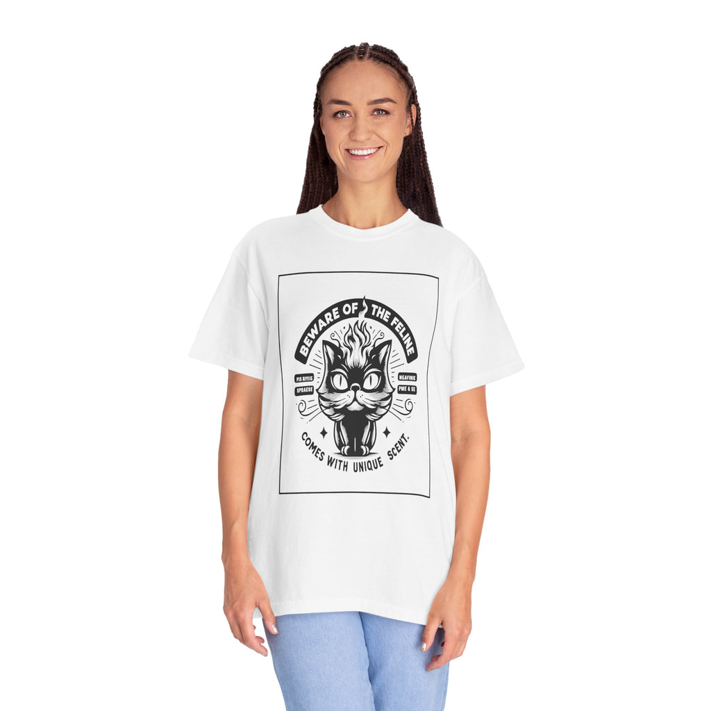 Unisex Cat Scent Graphic Printed T-shirt