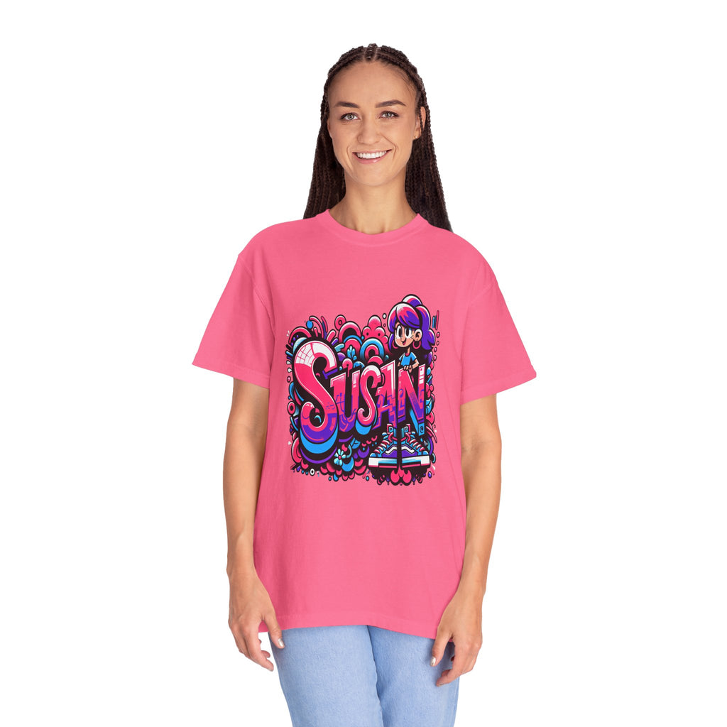 Unisex Name Susan Graphic Printed T-shirt