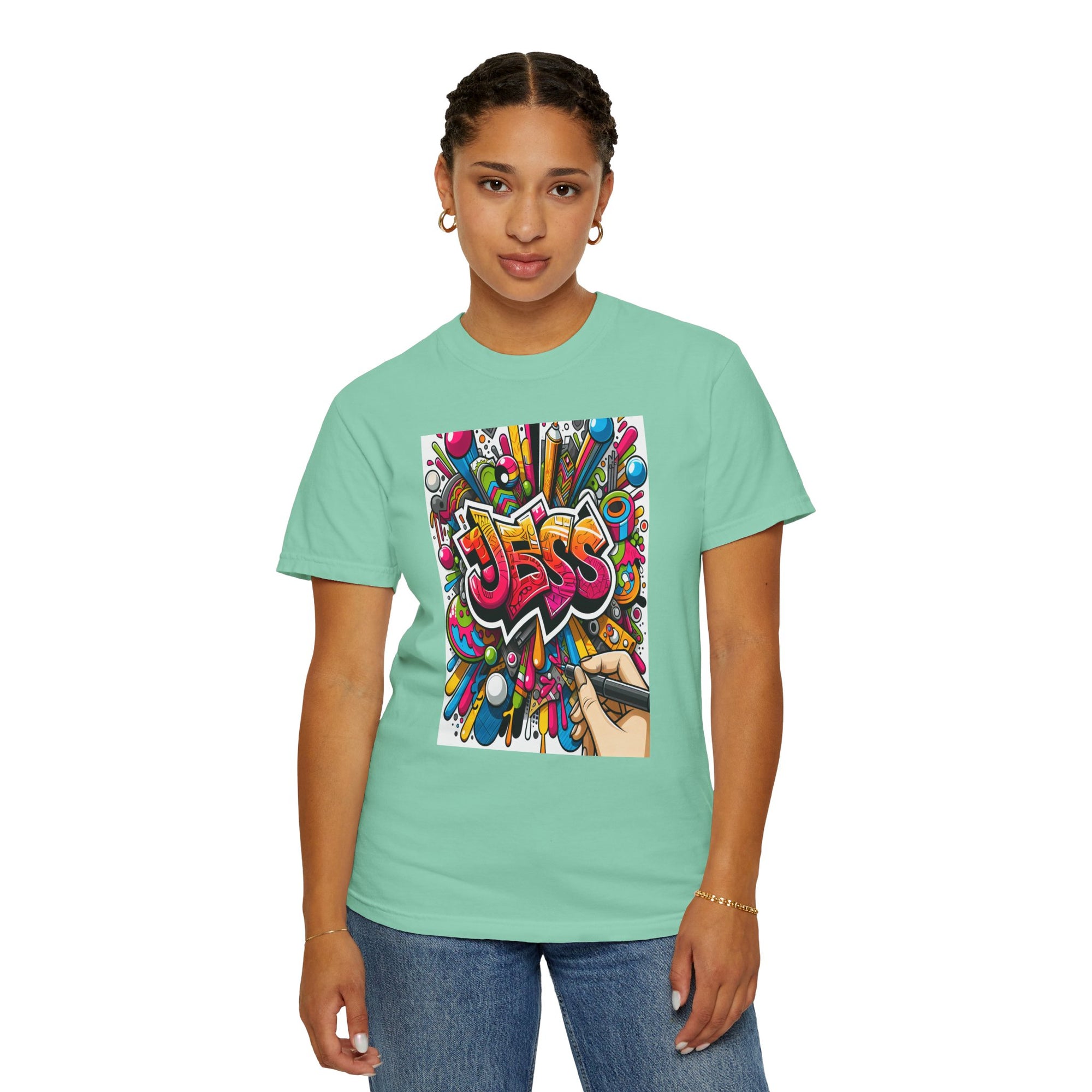 Unisex Name Jess Graphic Printed T-shirt