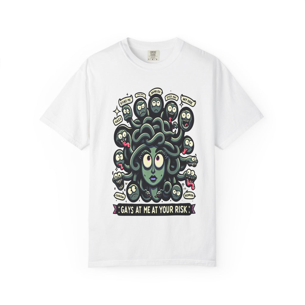 Unisex Medusa Graphic Printed T-shirt