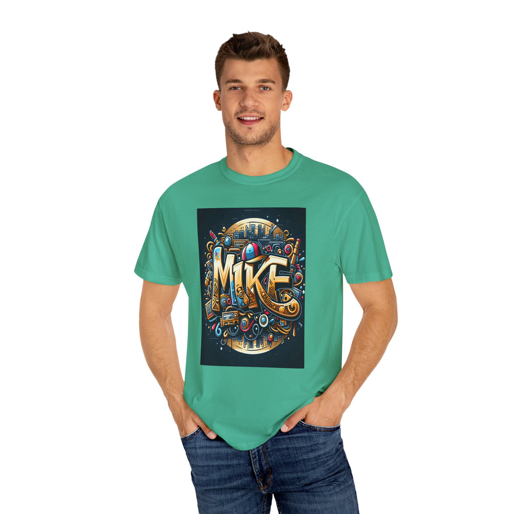 Unisex Name Mike Graphic Printed T-shirt