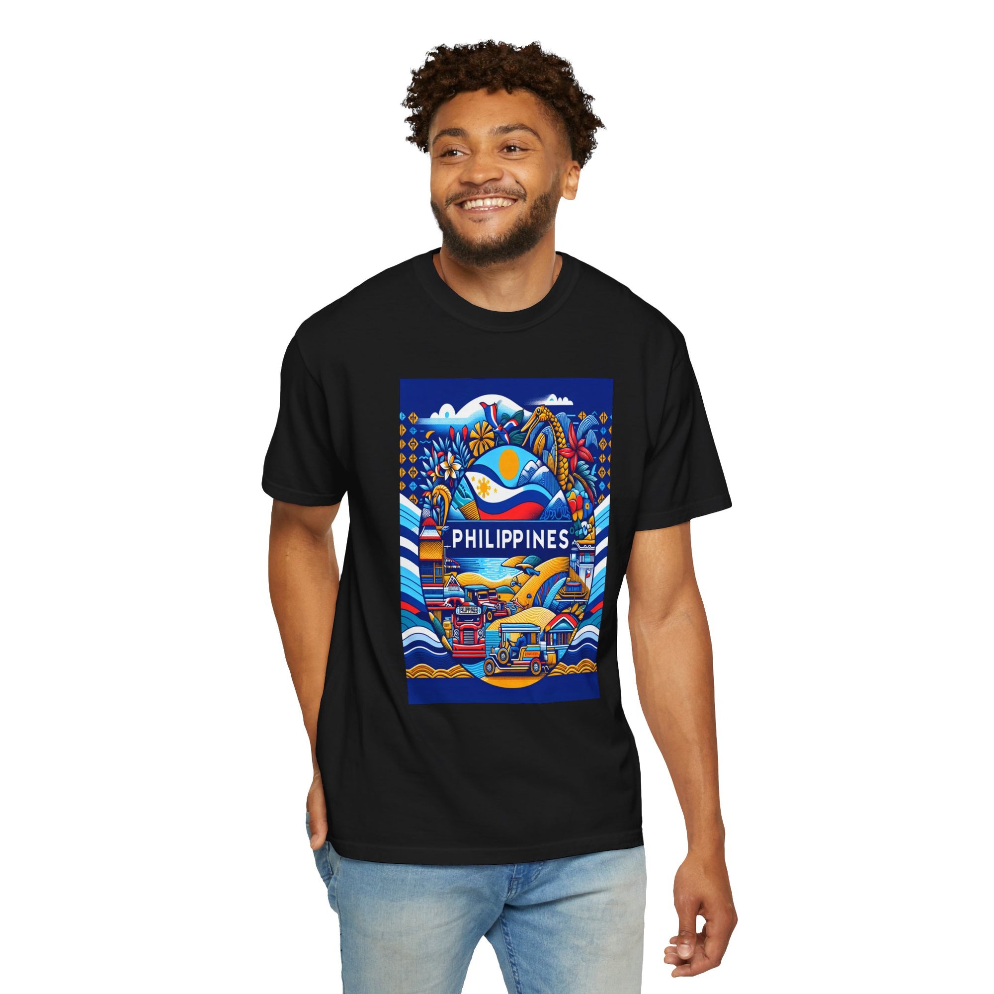Unisex Phillipines Printed T-shirt