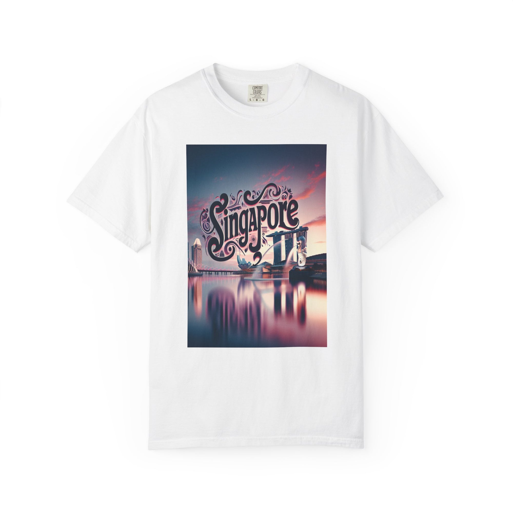 Unisex Singapore Printed T-shirt