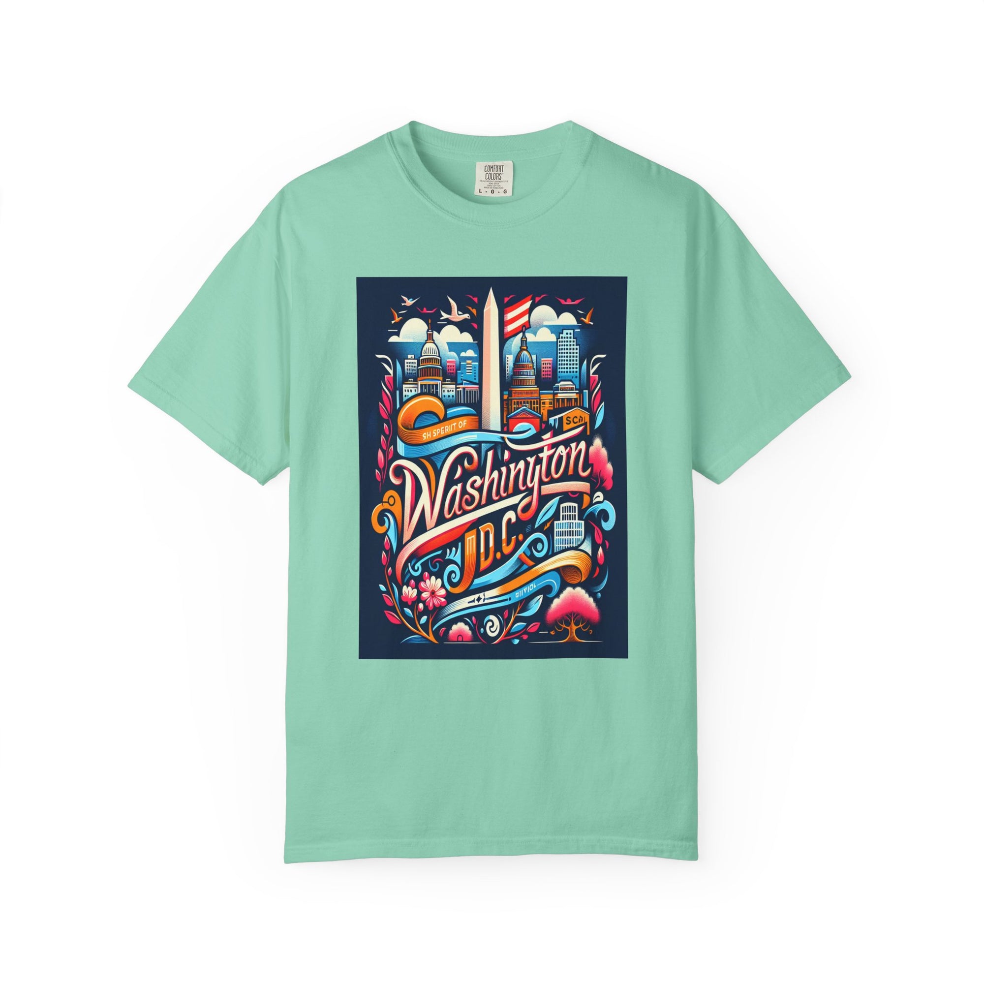 Unisex Washington Printed T-shirt