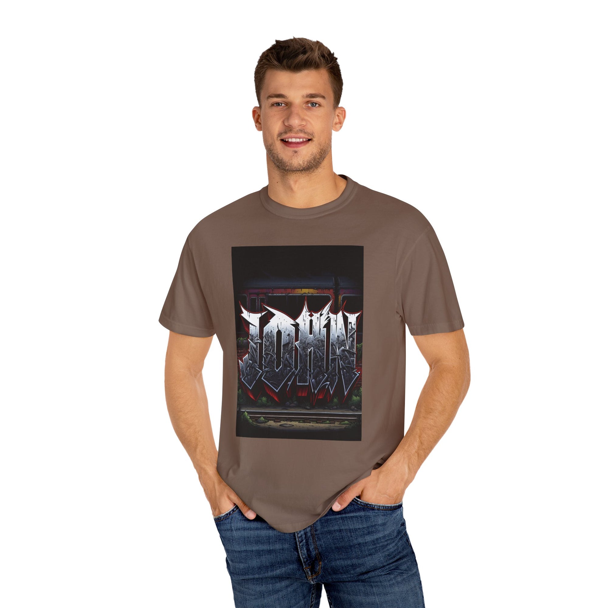 Unisex Name John Graphic Printed T-shirt