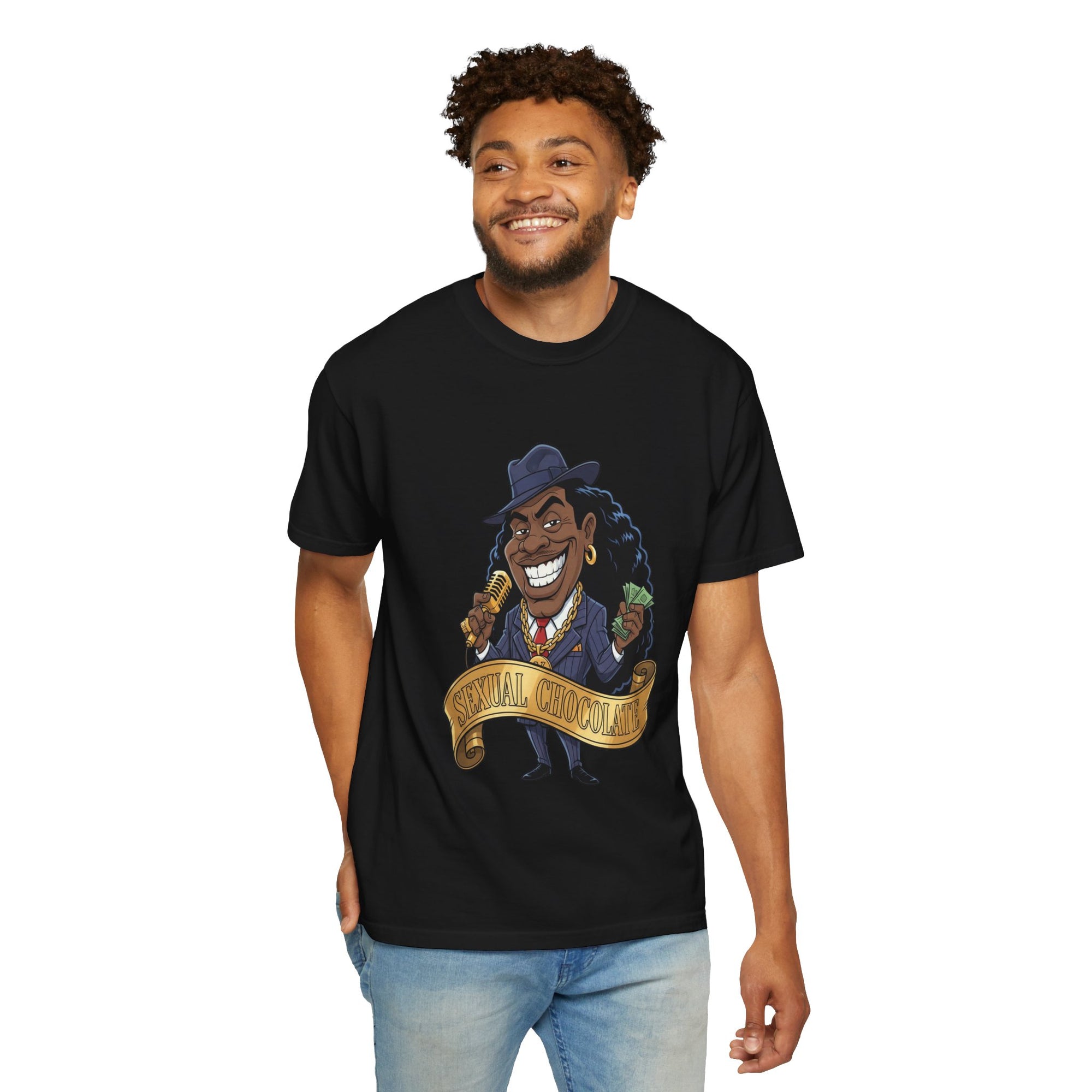 Unisex Garment-Dyed Sexual_Chocolate T-shirt