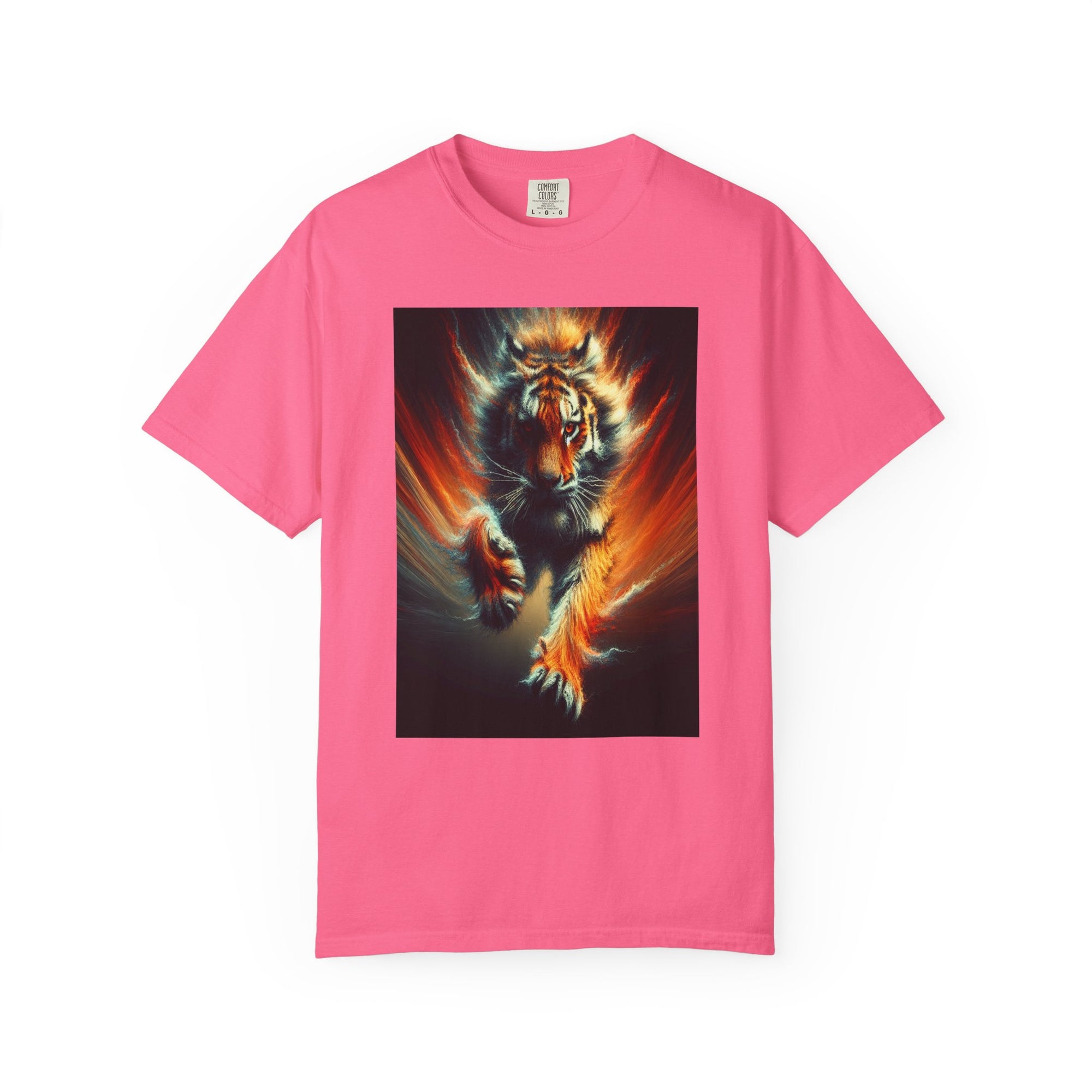 Unisex Tiger Graphic Printed T-shirt